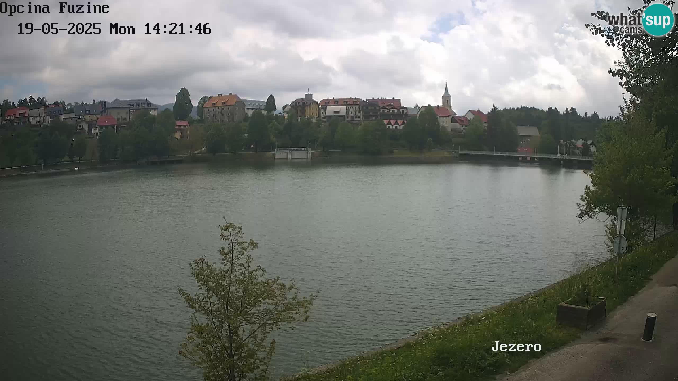 LIVE Lake Bajer livecam Bajersko Jezero Fužine