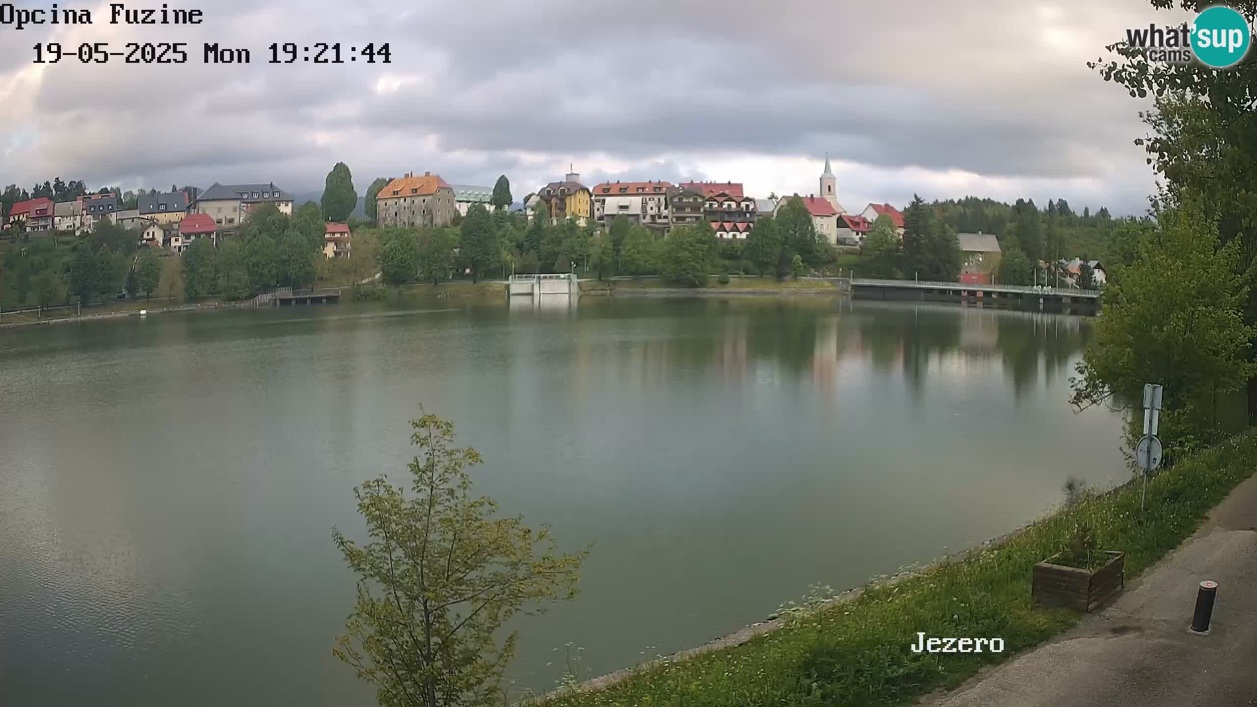 LIVE Lake Bajer livecam Bajersko Jezero Fužine