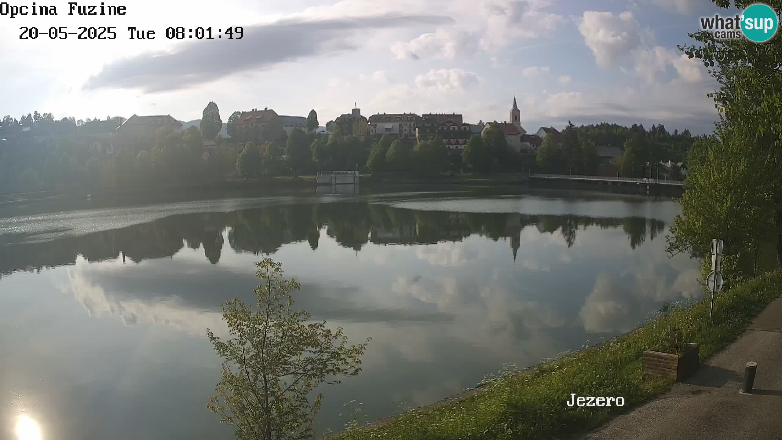 Bajersko Jezero camera en vivo lago Bajer Fužine