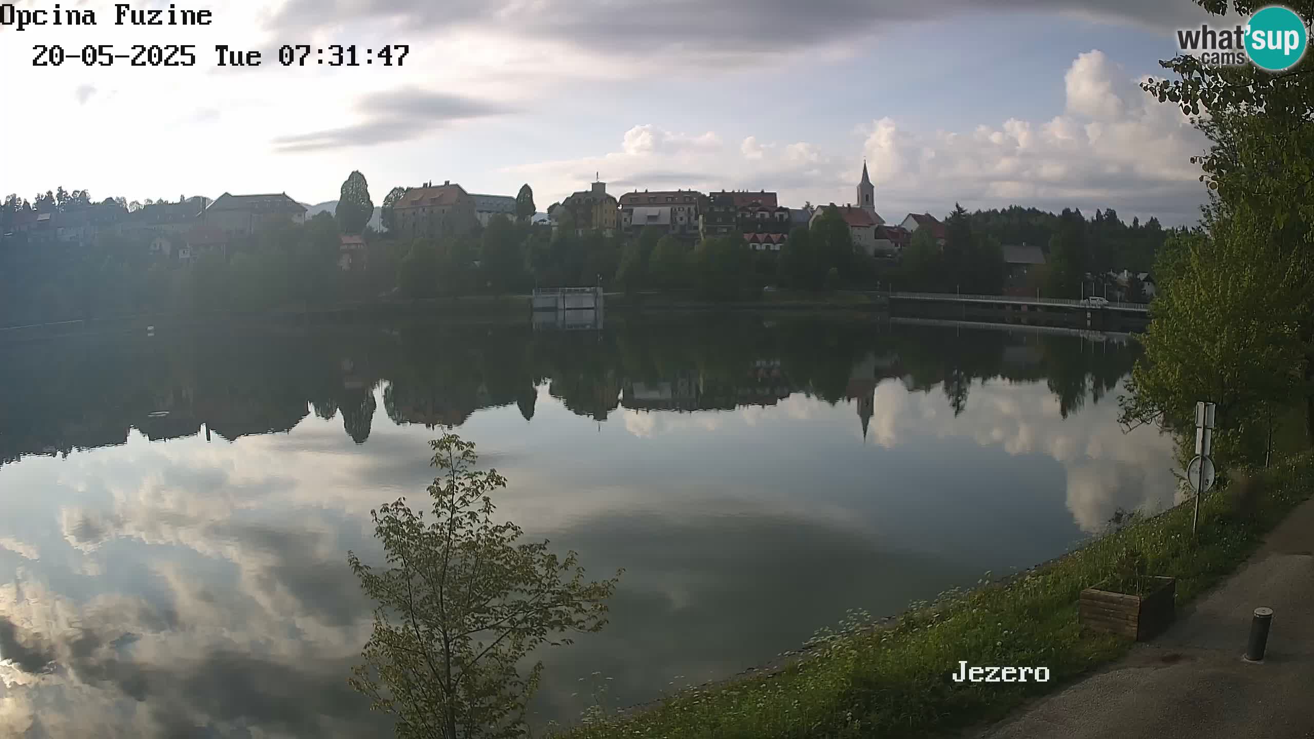 Bajersko Jezero camera en vivo lago Bajer Fužine