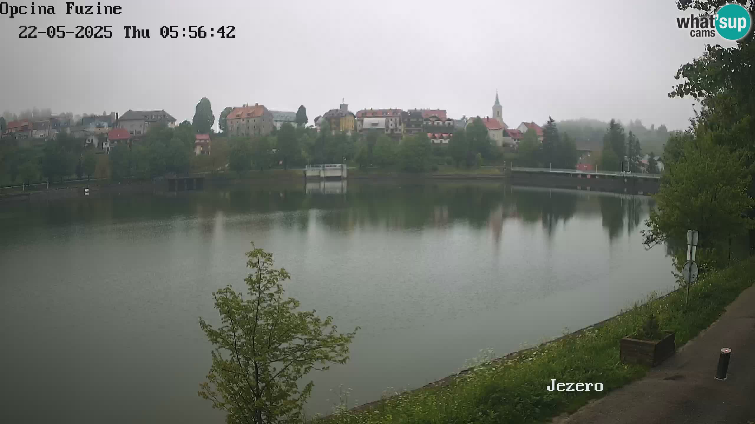 Kamera v živo Bajersko Jezero Fužine