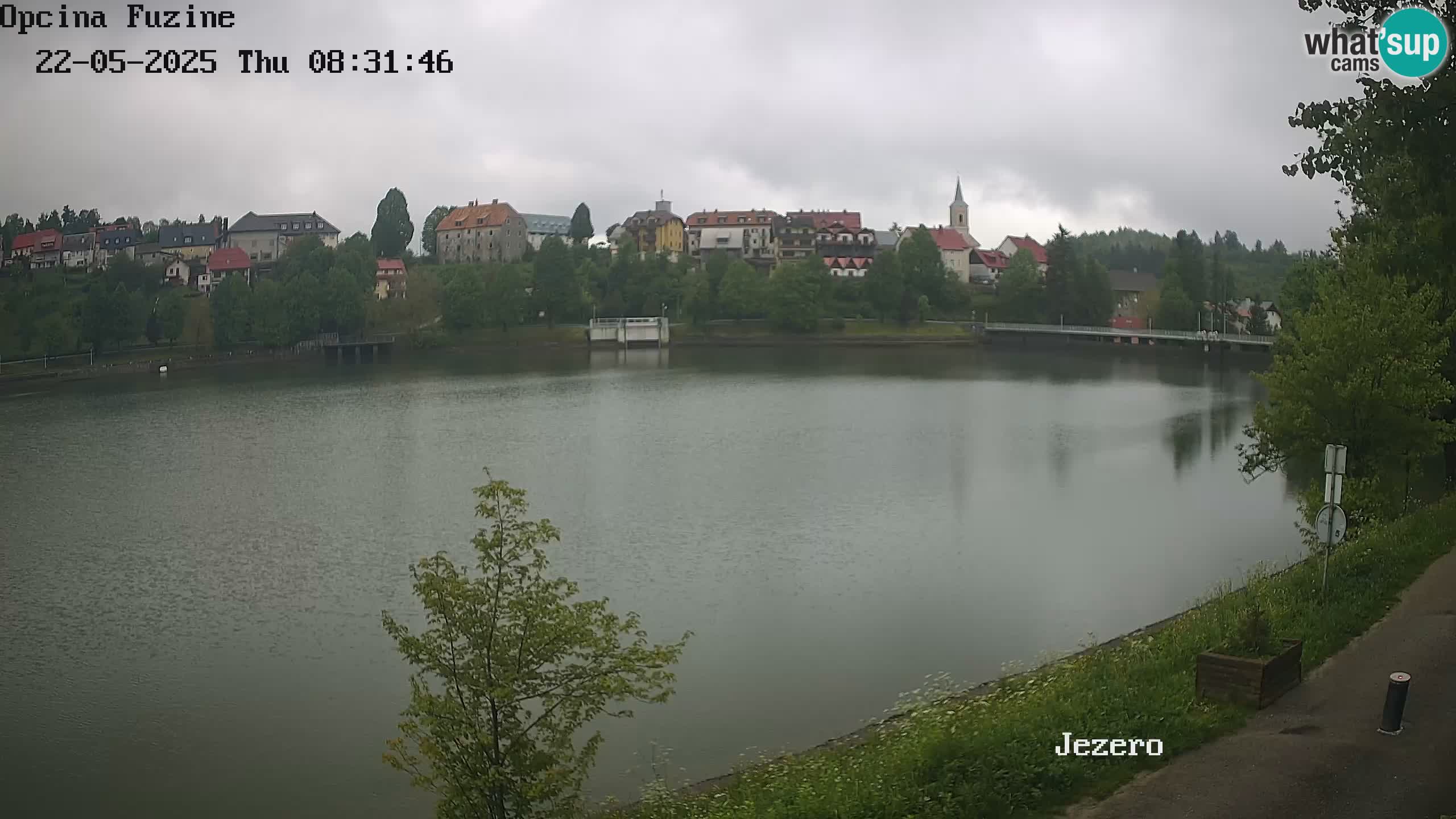 Kamera v živo Bajersko Jezero Fužine