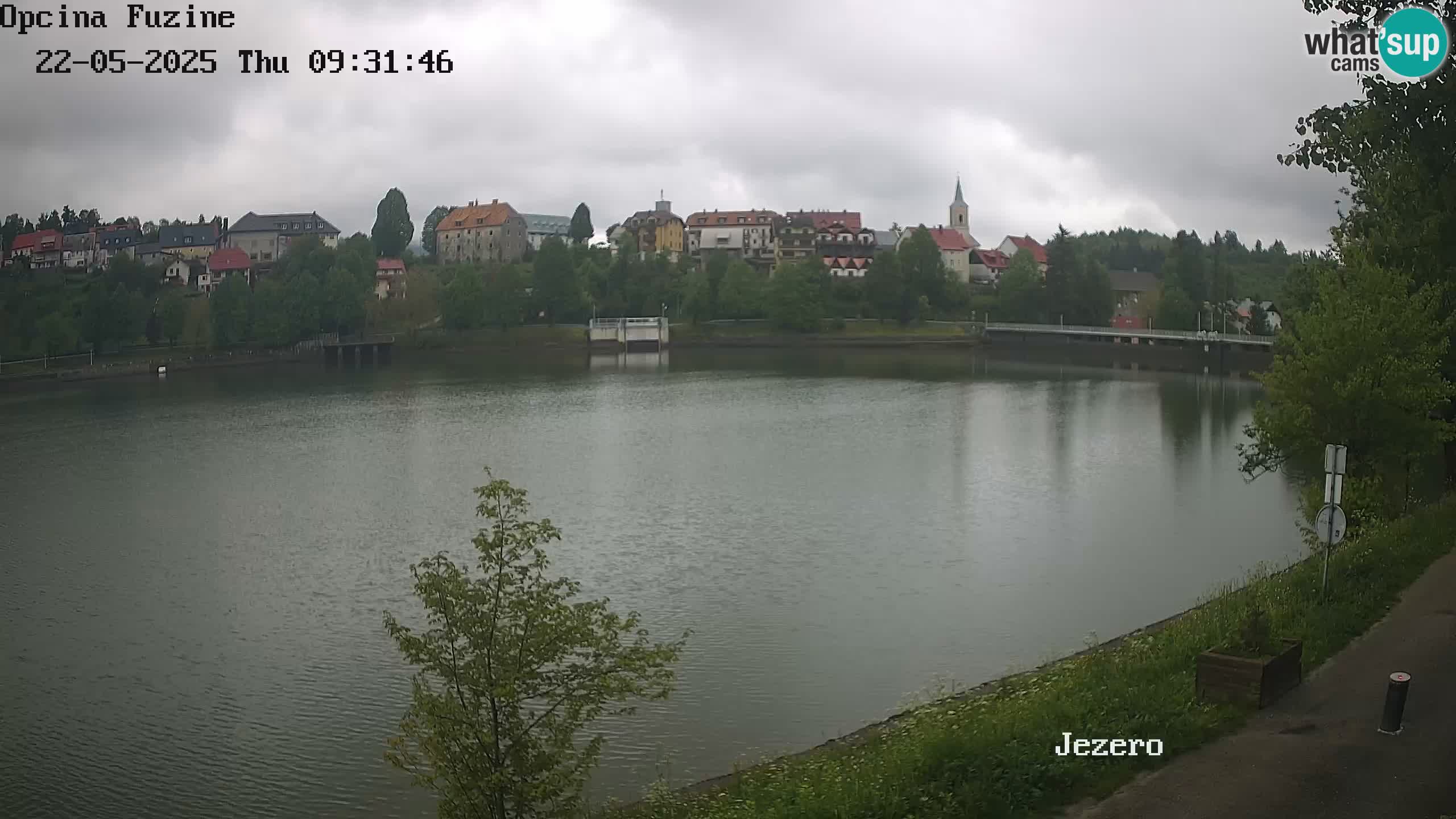 Bajersko Jezero camera en vivo lago Bajer Fužine