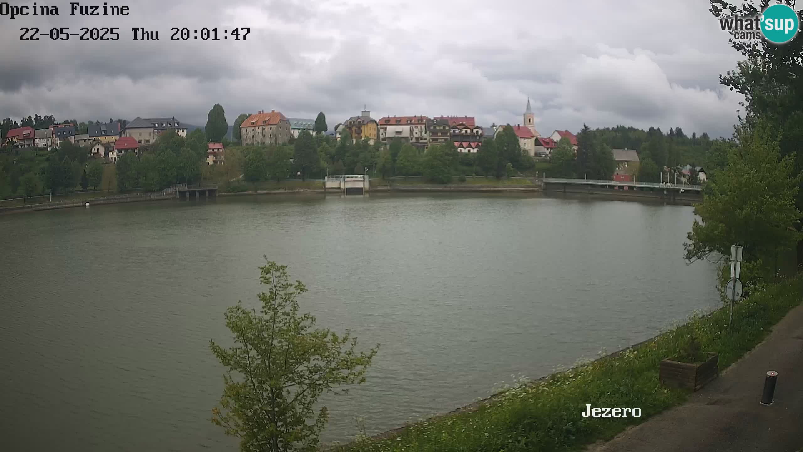 Kamera v živo Bajersko Jezero Fužine