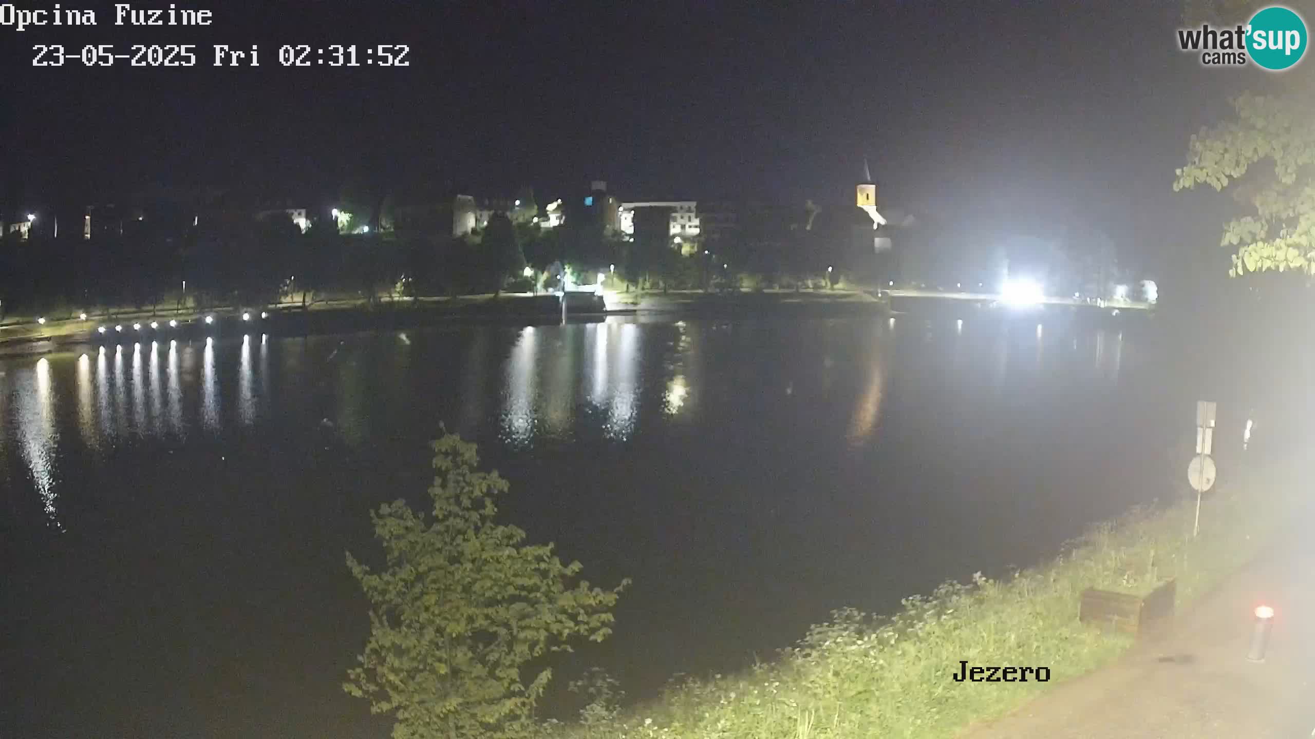 Kamera v živo Bajersko Jezero Fužine
