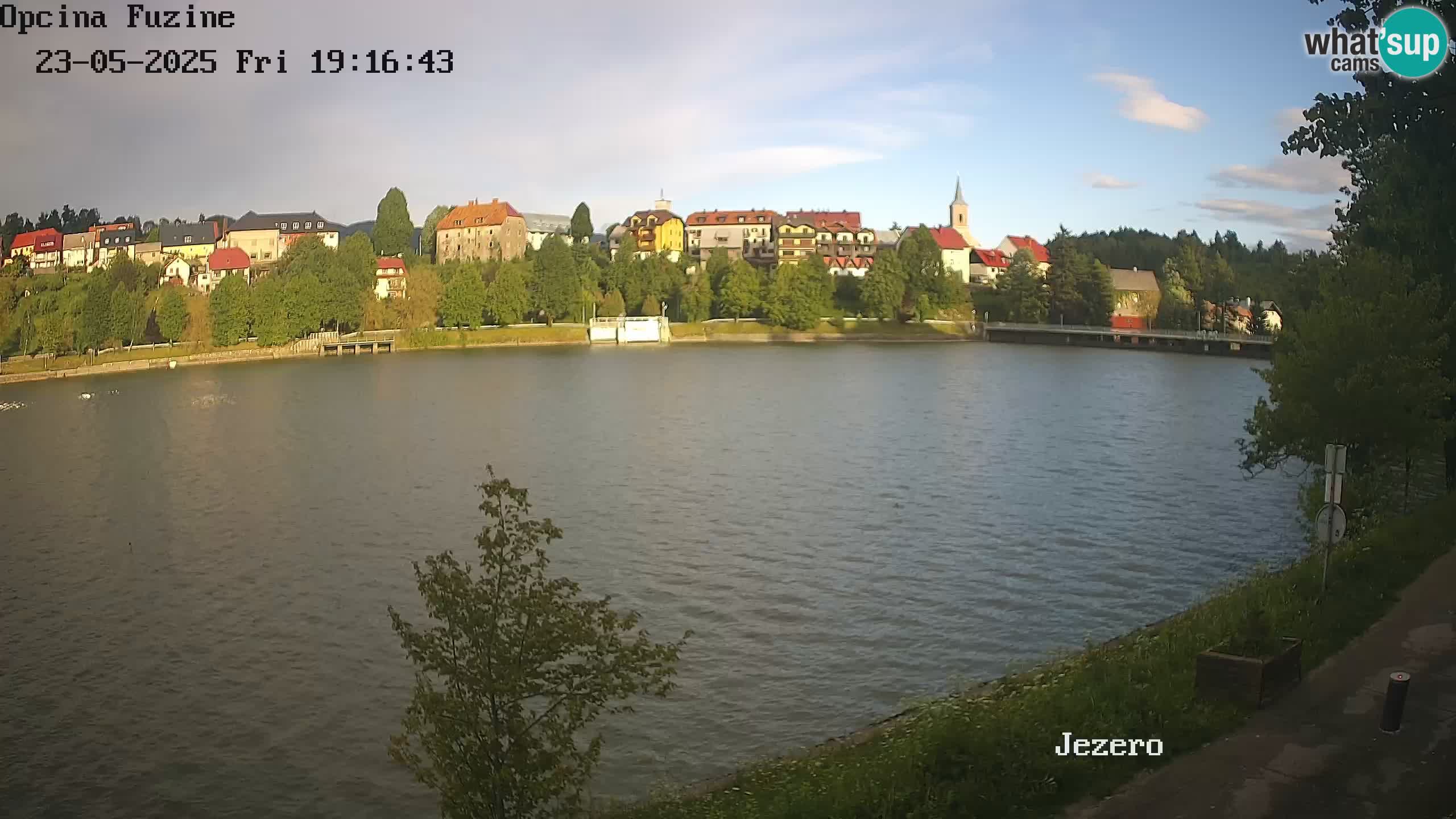 Kamera v živo Bajersko Jezero Fužine