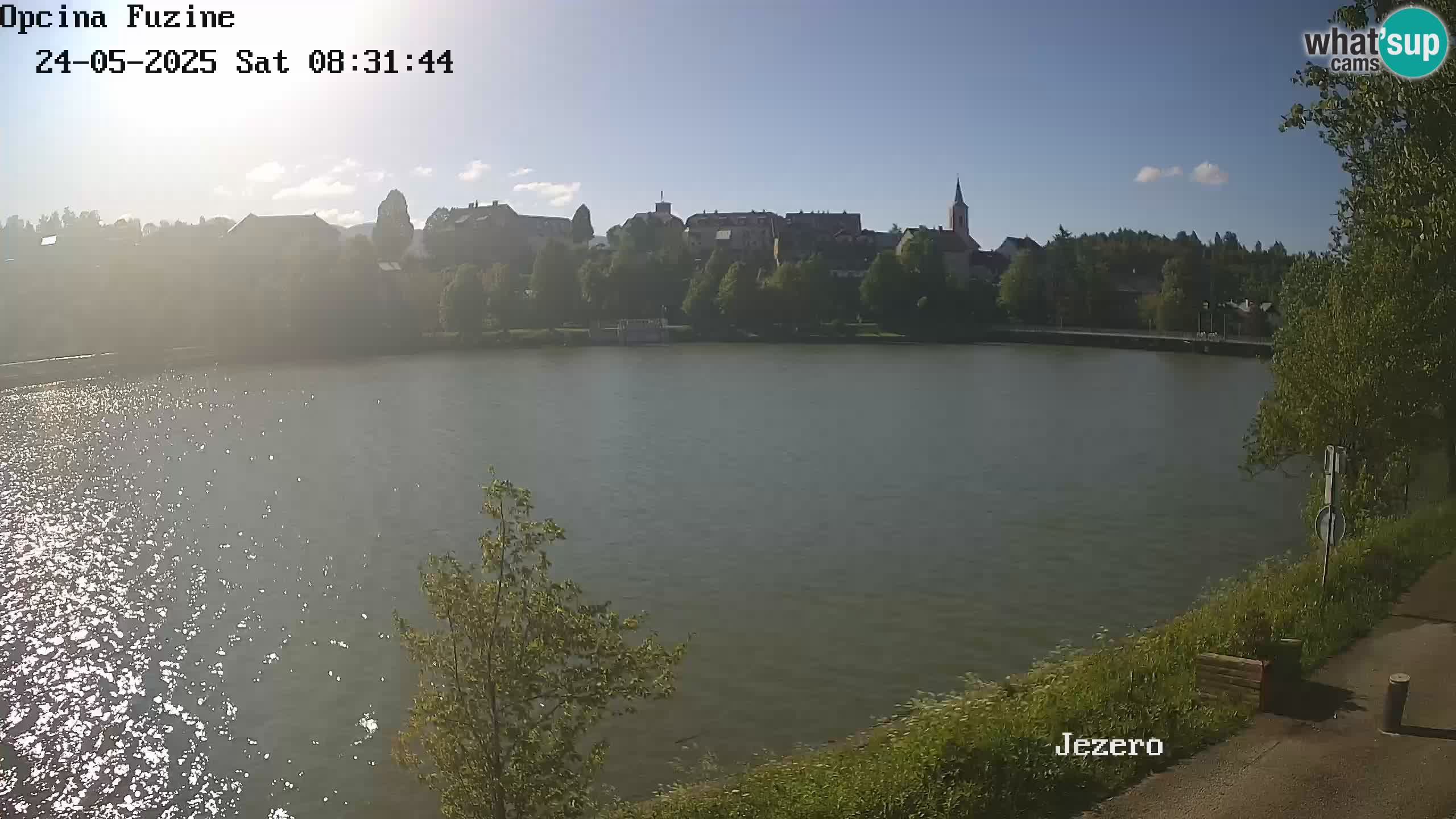 Lago Bajer livecam Bajersko Jezero Fužine