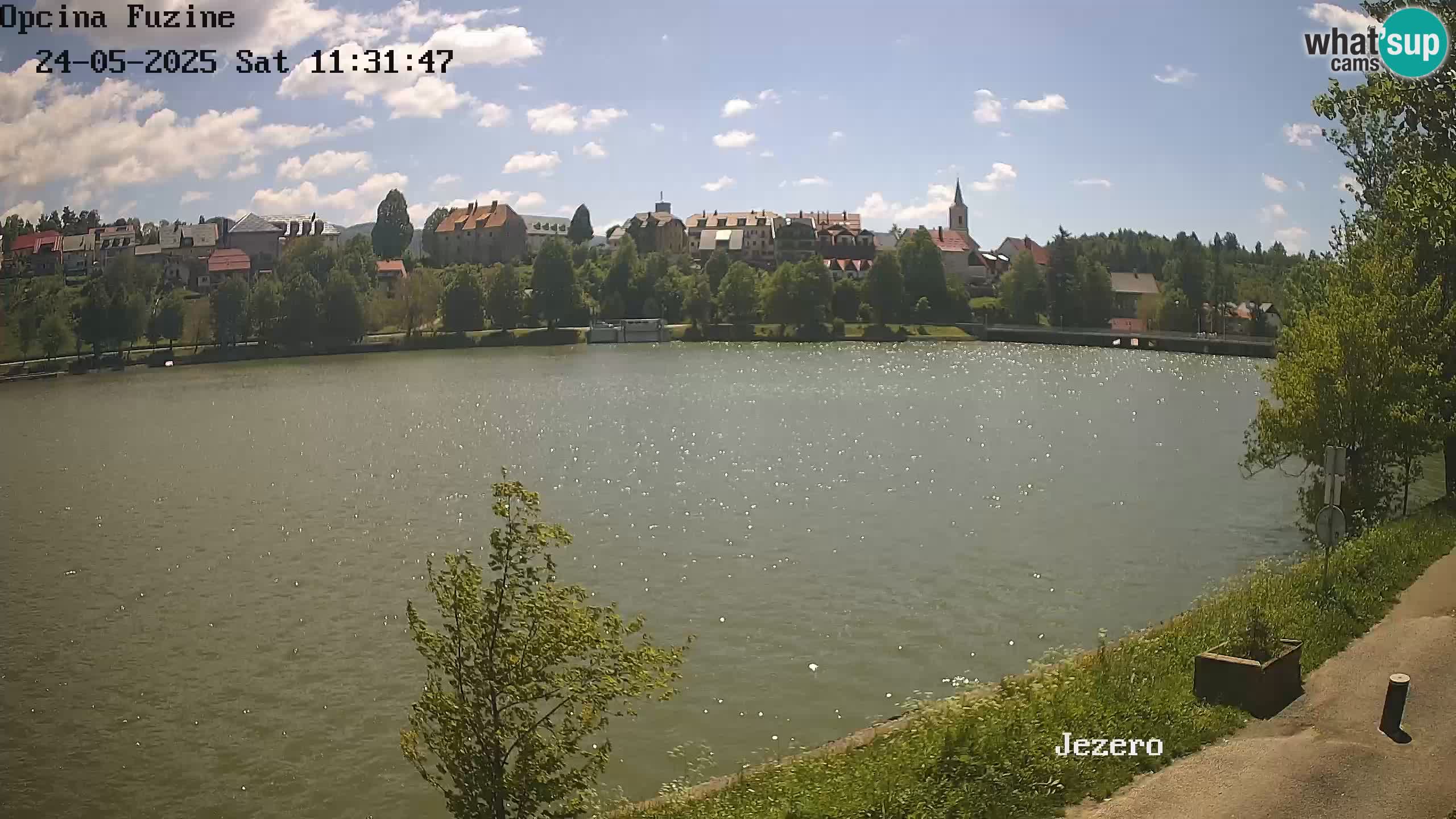 Lago Bajer livecam Bajersko Jezero Fužine
