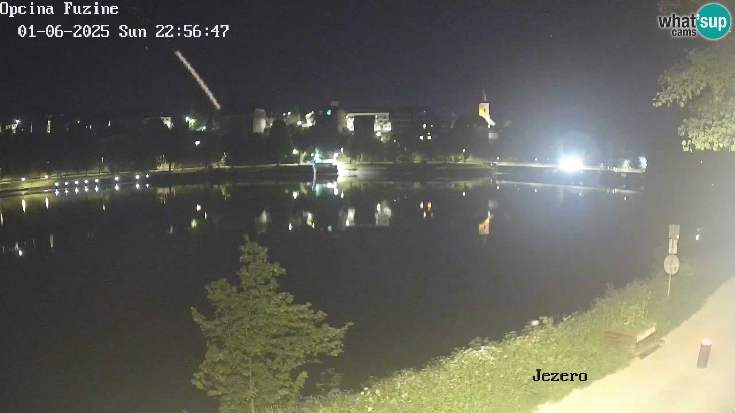 LIVE Lake Bajer livecam Bajersko Jezero Fužine