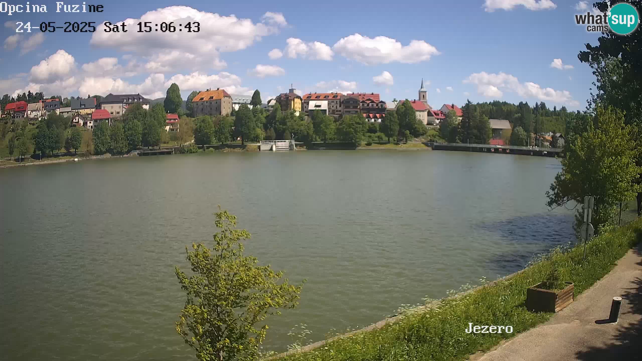 Kamera v živo Bajersko Jezero Fužine