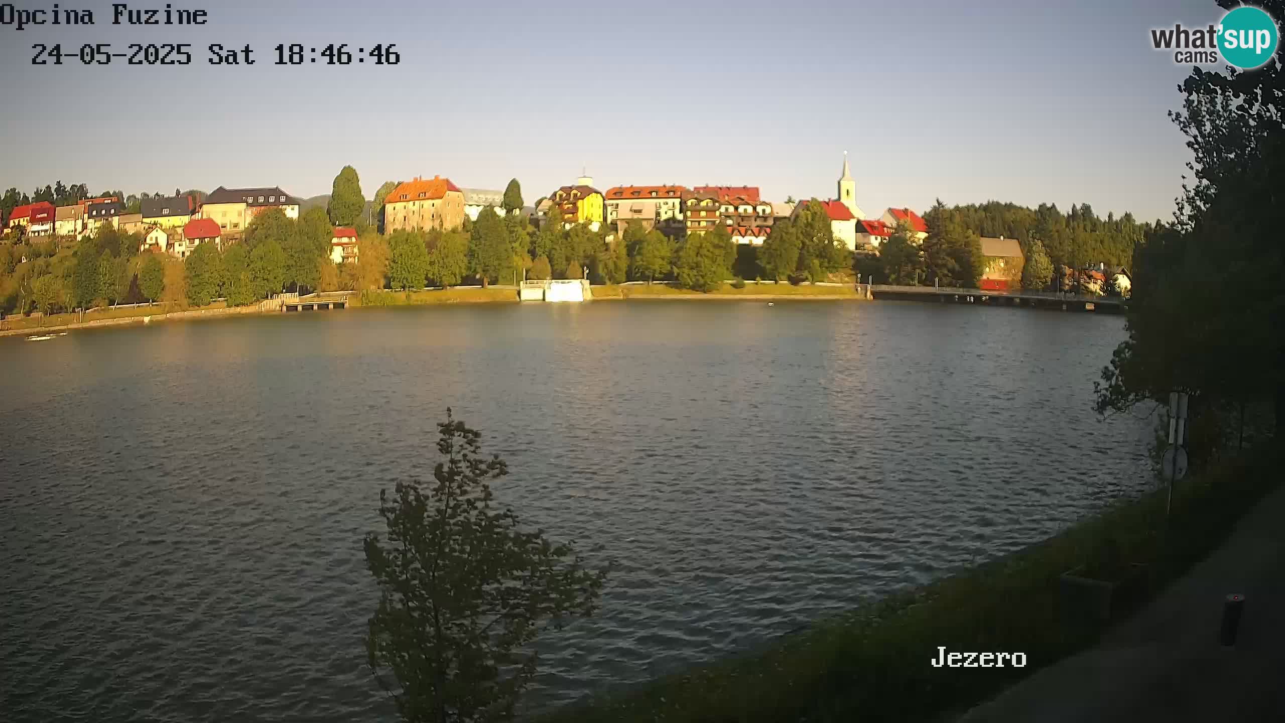 Lago Bajer livecam Bajersko Jezero Fužine