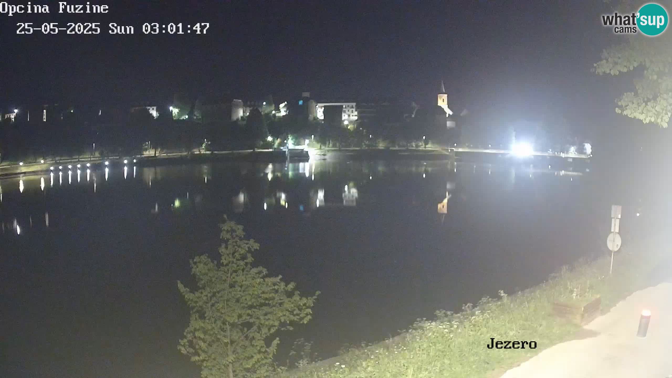 Lago Bajer livecam Bajersko Jezero Fužine
