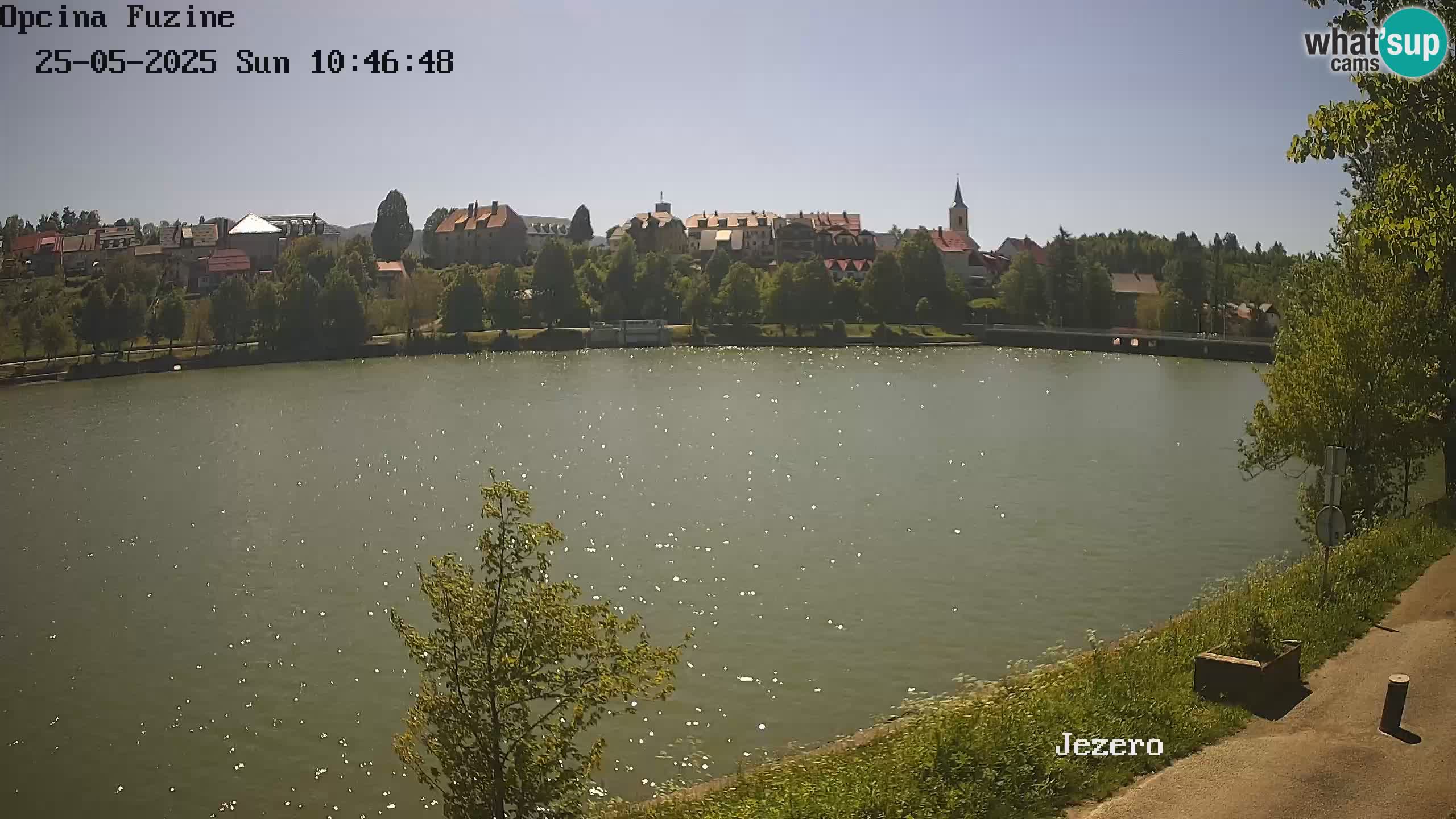 Kamera v živo Bajersko Jezero Fužine