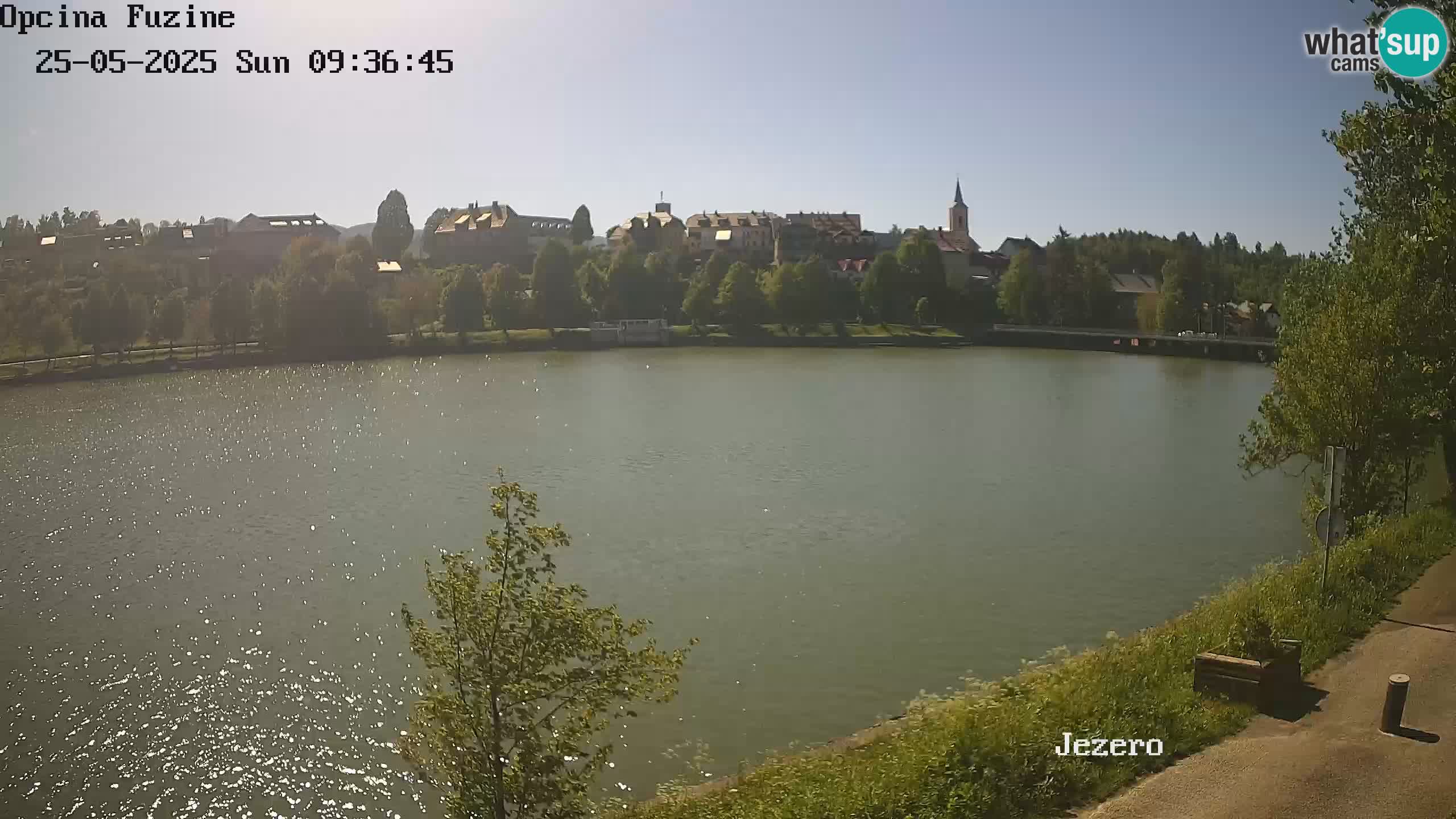 Lago Bajer livecam Bajersko Jezero Fužine