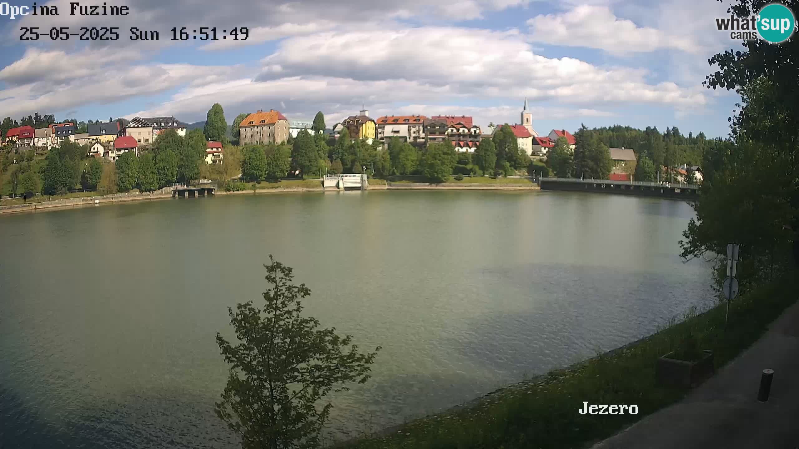 Lago Bajer livecam Bajersko Jezero Fužine