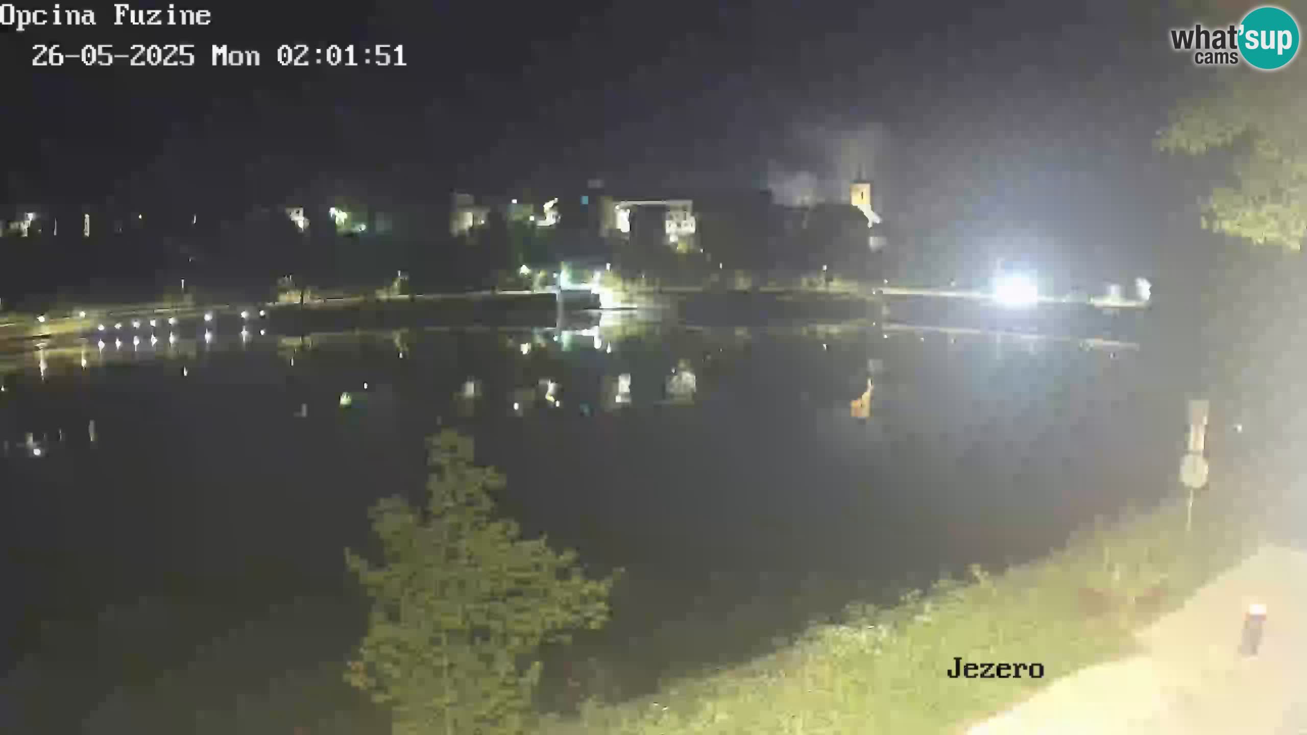 Lago Bajer livecam Bajersko Jezero Fužine
