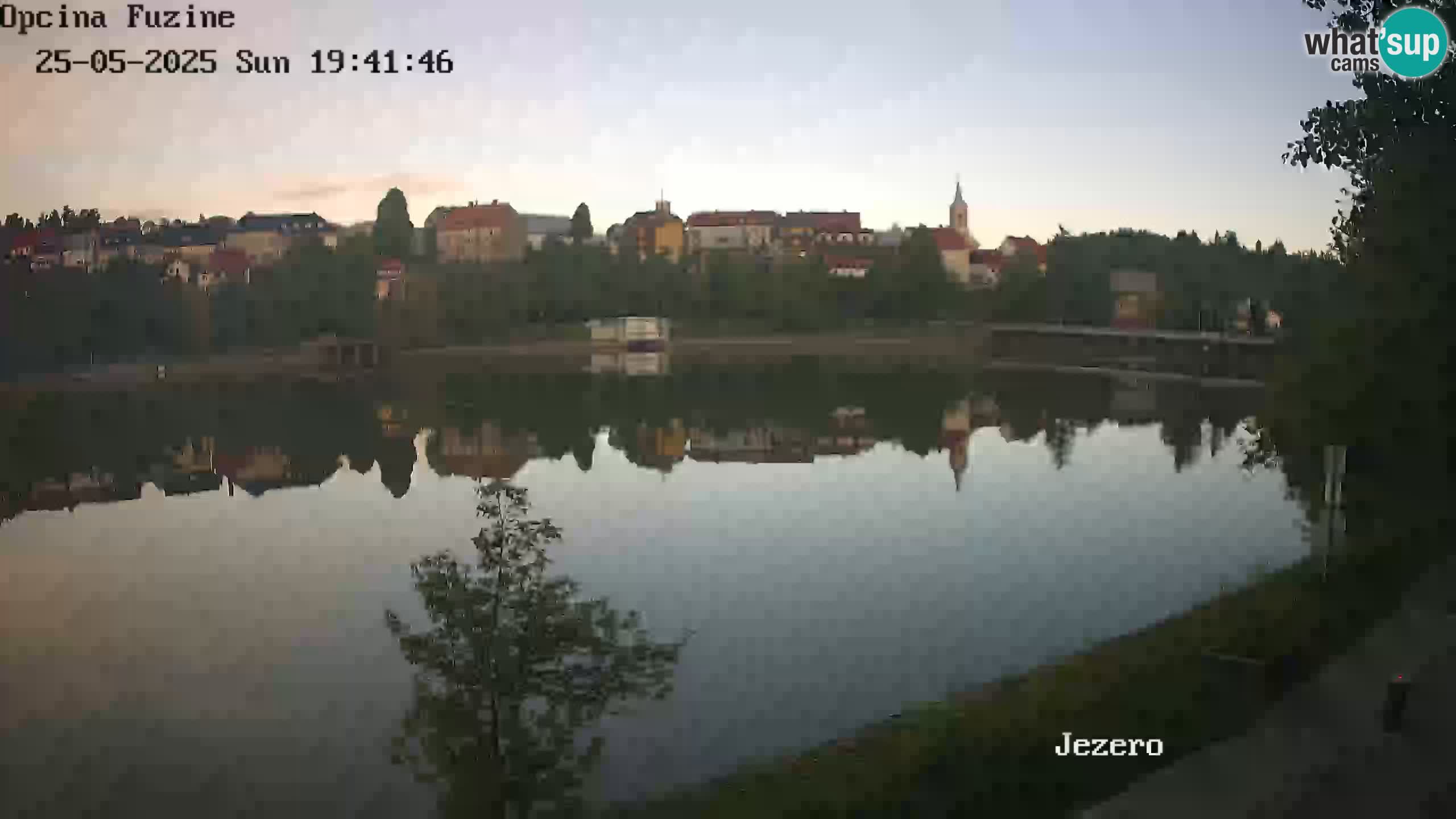 Kamera v živo Bajersko Jezero Fužine