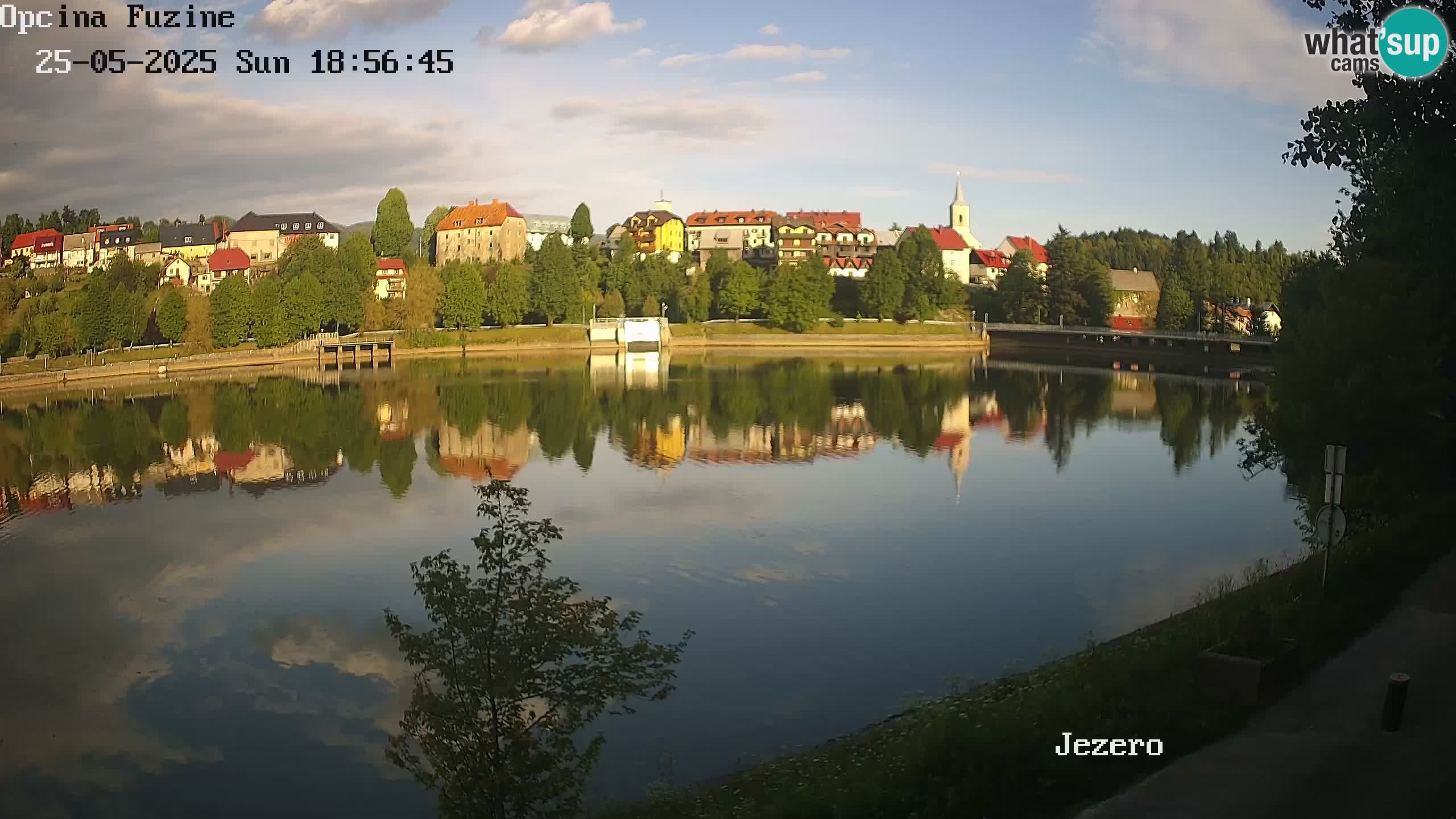 Bajersko Jezero camera en vivo lago Bajer Fužine