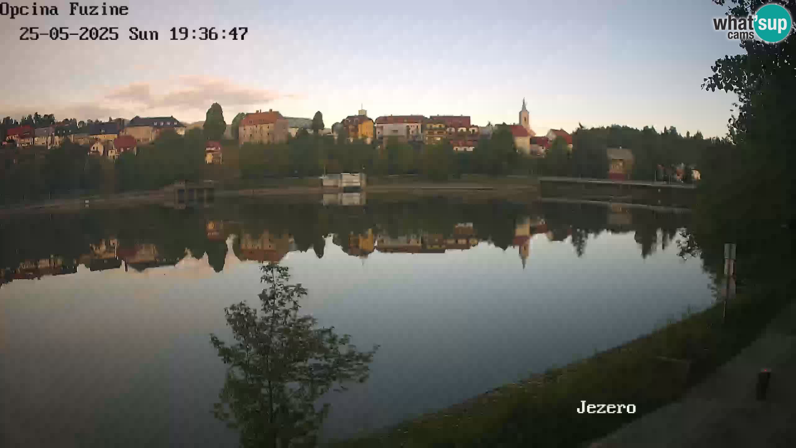 Kamera v živo Bajersko Jezero Fužine