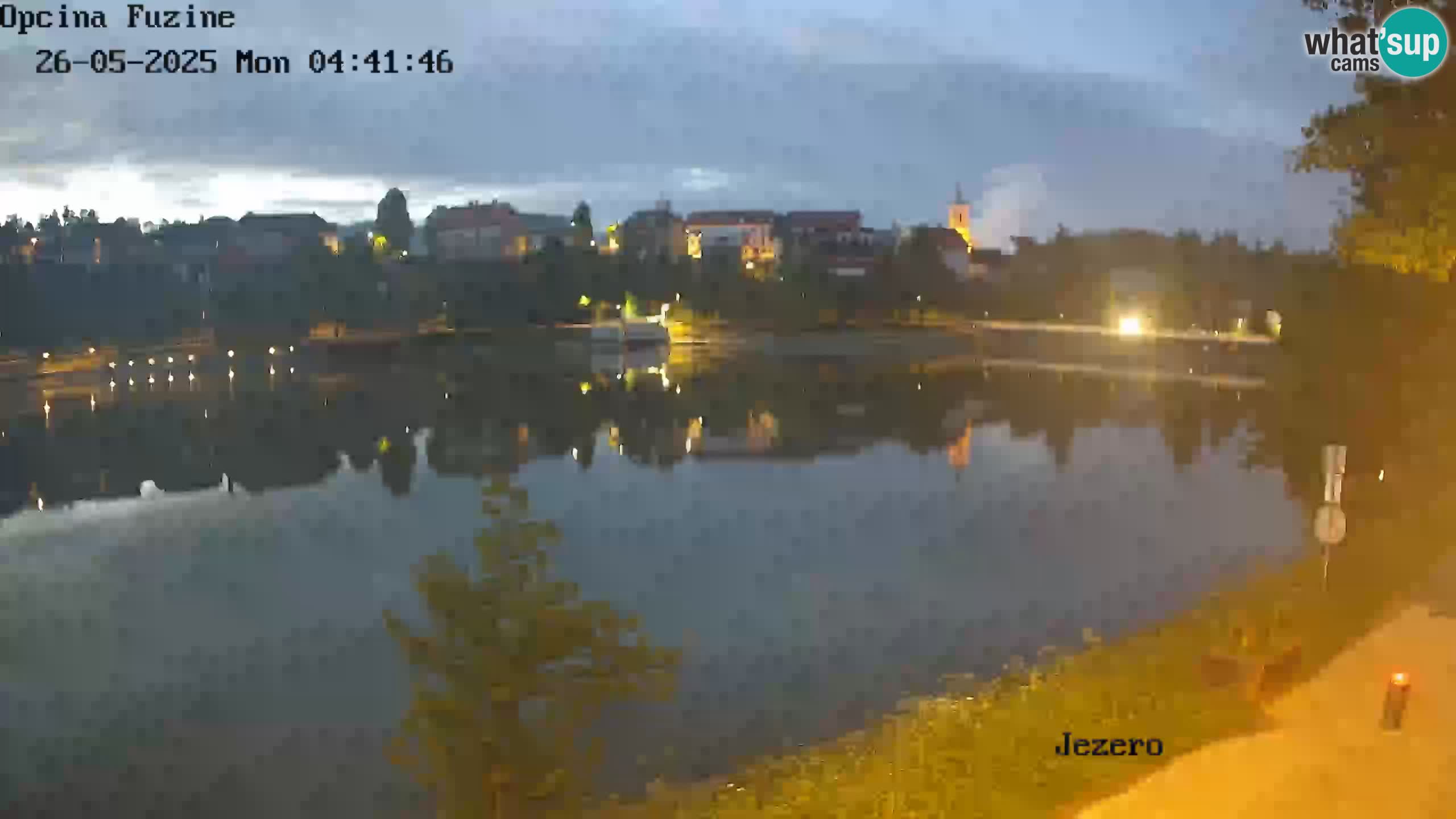 Bajersko Jezero camera en vivo lago Bajer Fužine