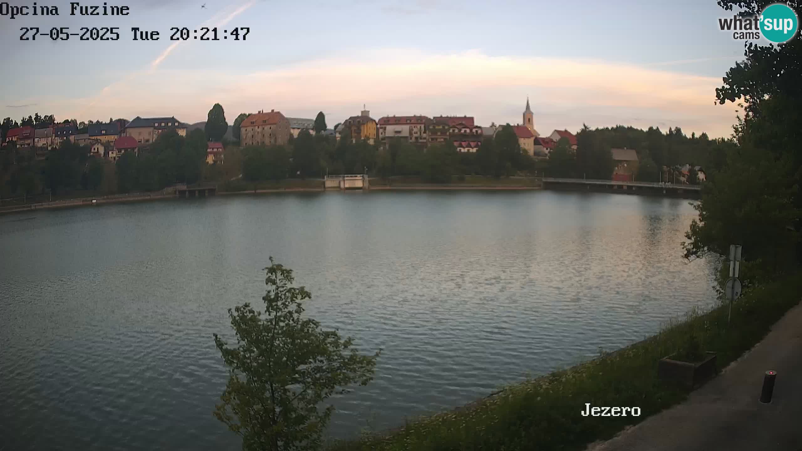 Bajersko Jezero camera en vivo lago Bajer Fužine