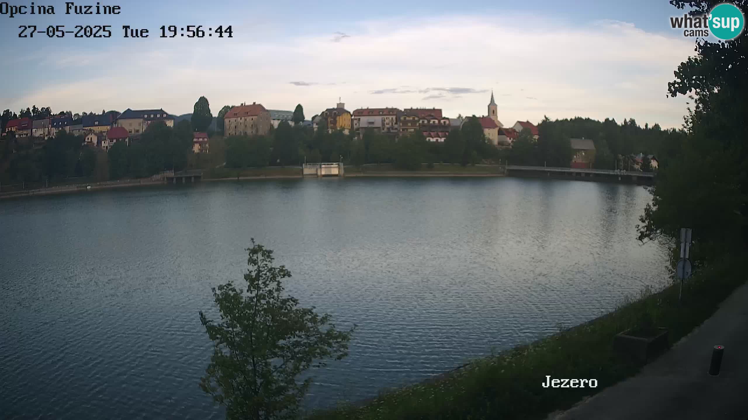 Kamera v živo Bajersko Jezero Fužine