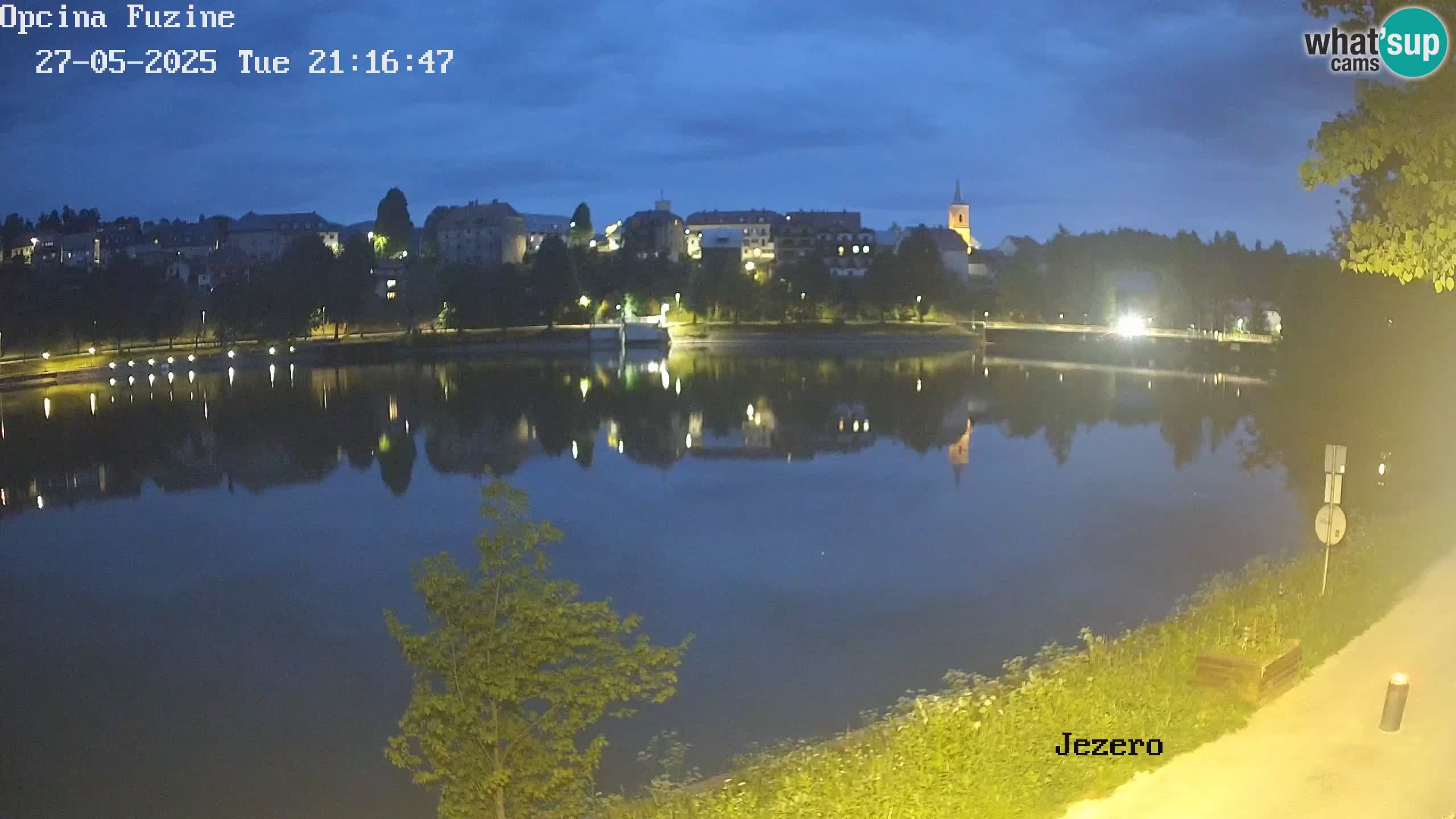 Bajersko Jezero camera en vivo lago Bajer Fužine