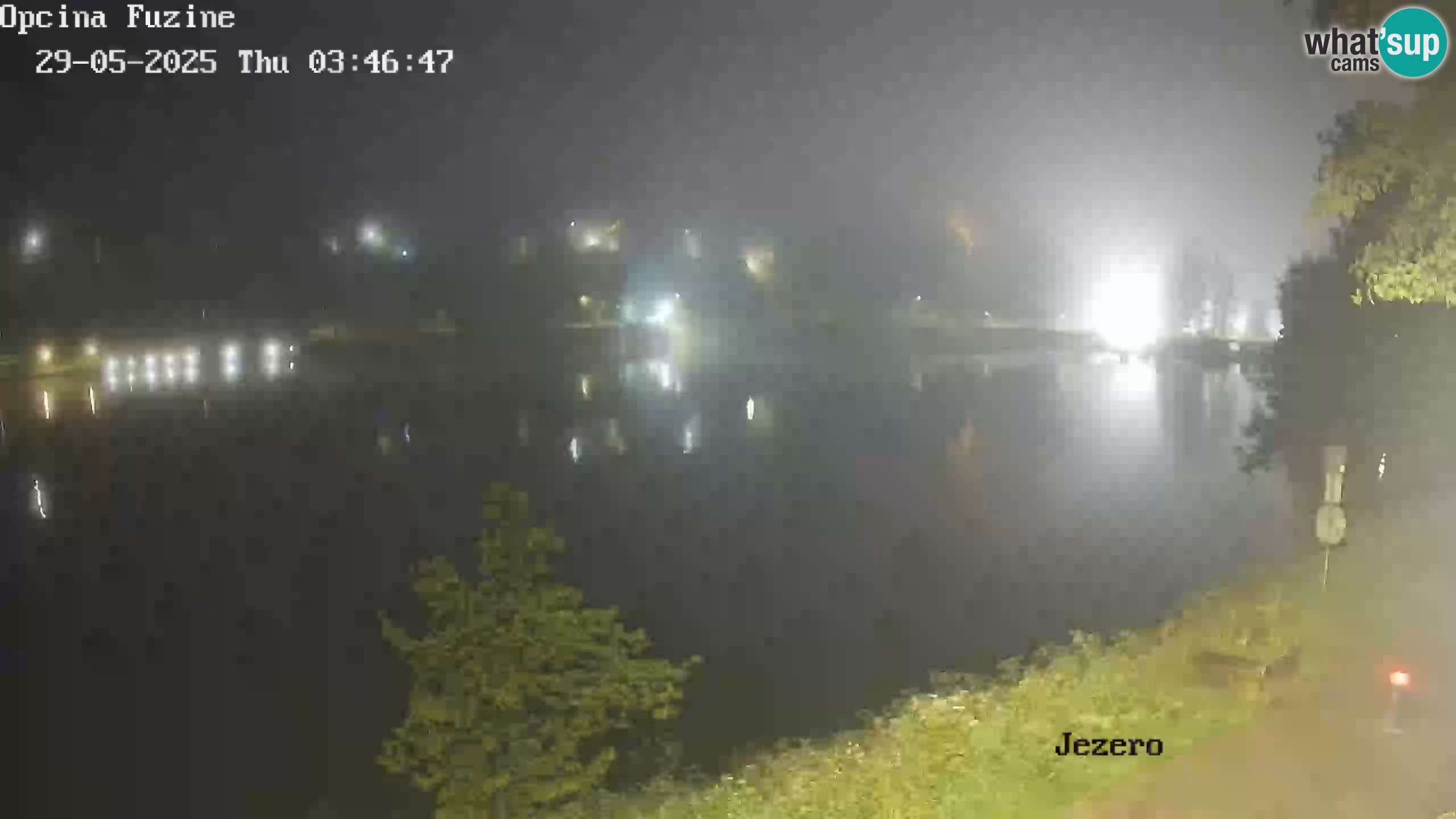 Lago Bajer livecam Bajersko Jezero Fužine