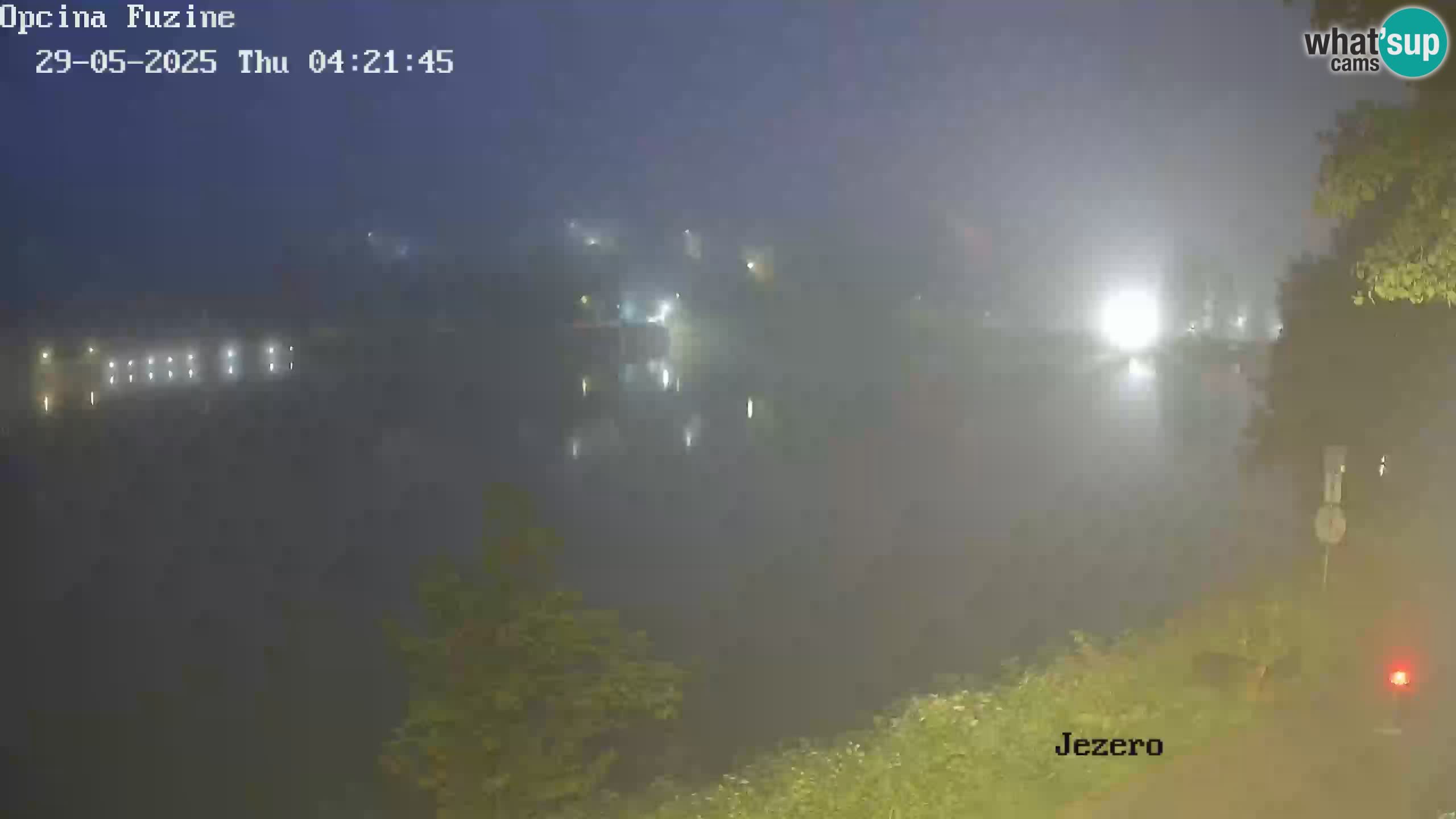 Kamera v živo Bajersko Jezero Fužine