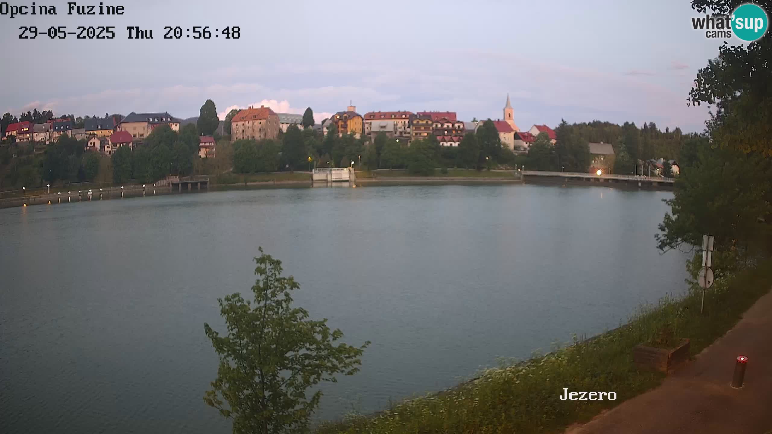 Lago Bajer livecam Bajersko Jezero Fužine