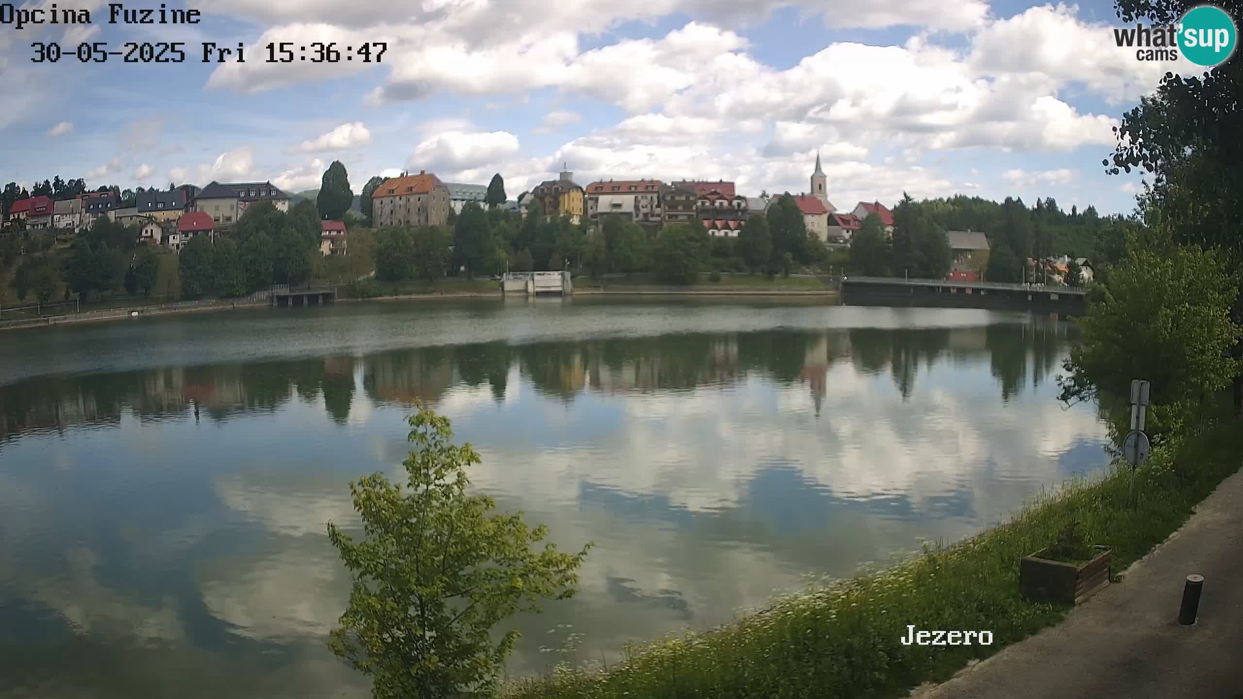 Kamera v živo Bajersko Jezero Fužine