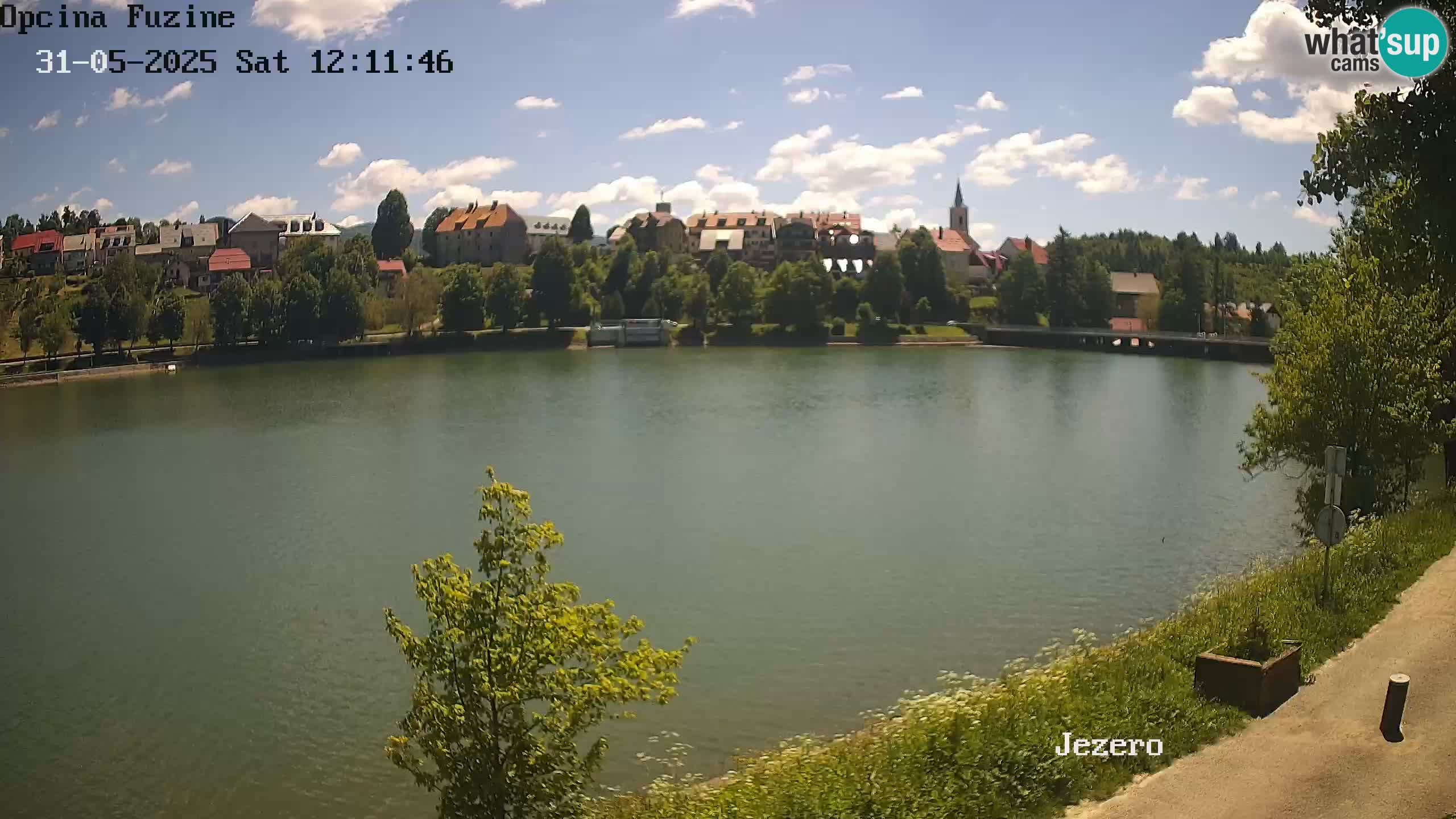 Lago Bajer livecam Bajersko Jezero Fužine