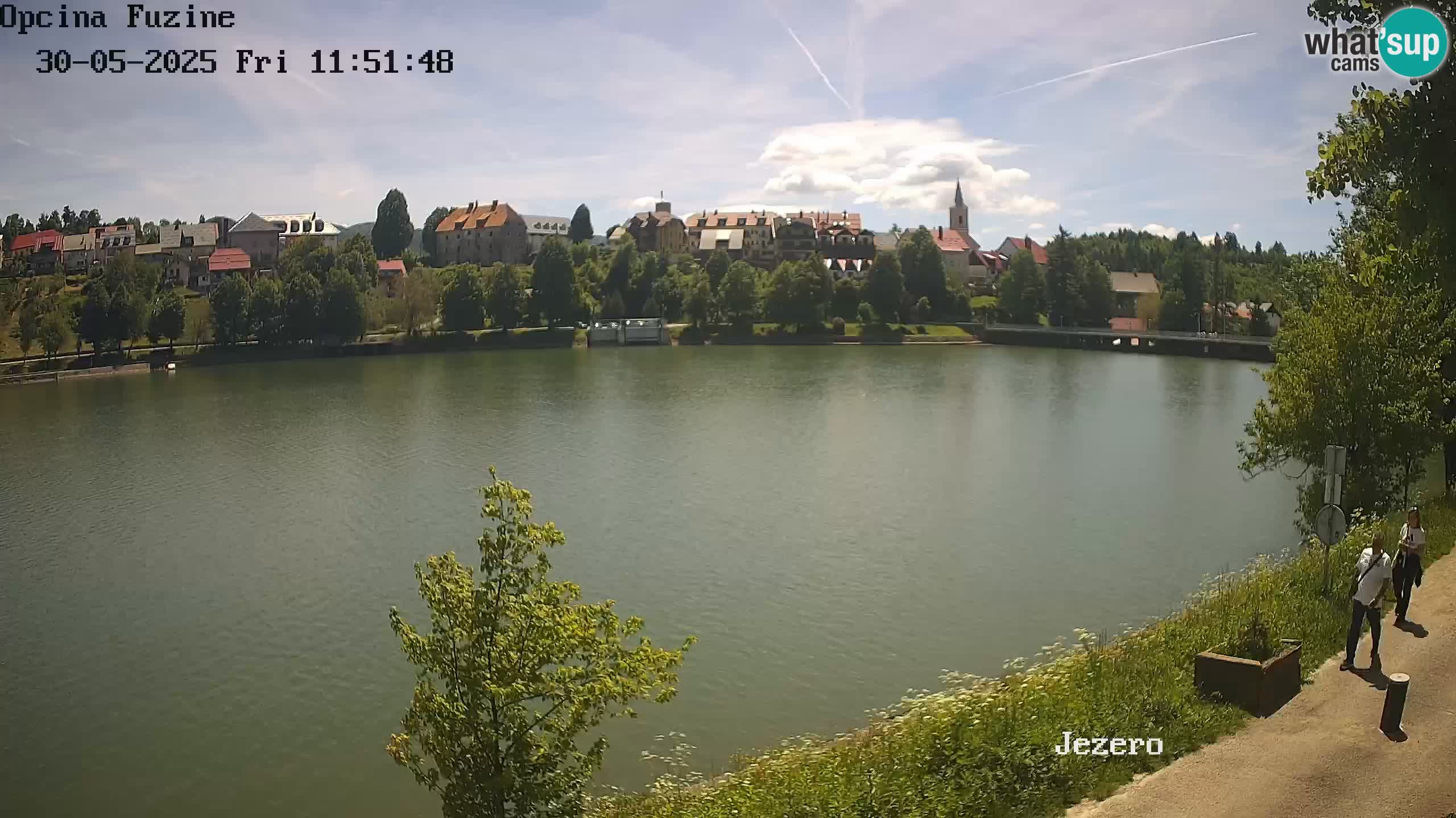 Lago Bajer livecam Bajersko Jezero Fužine