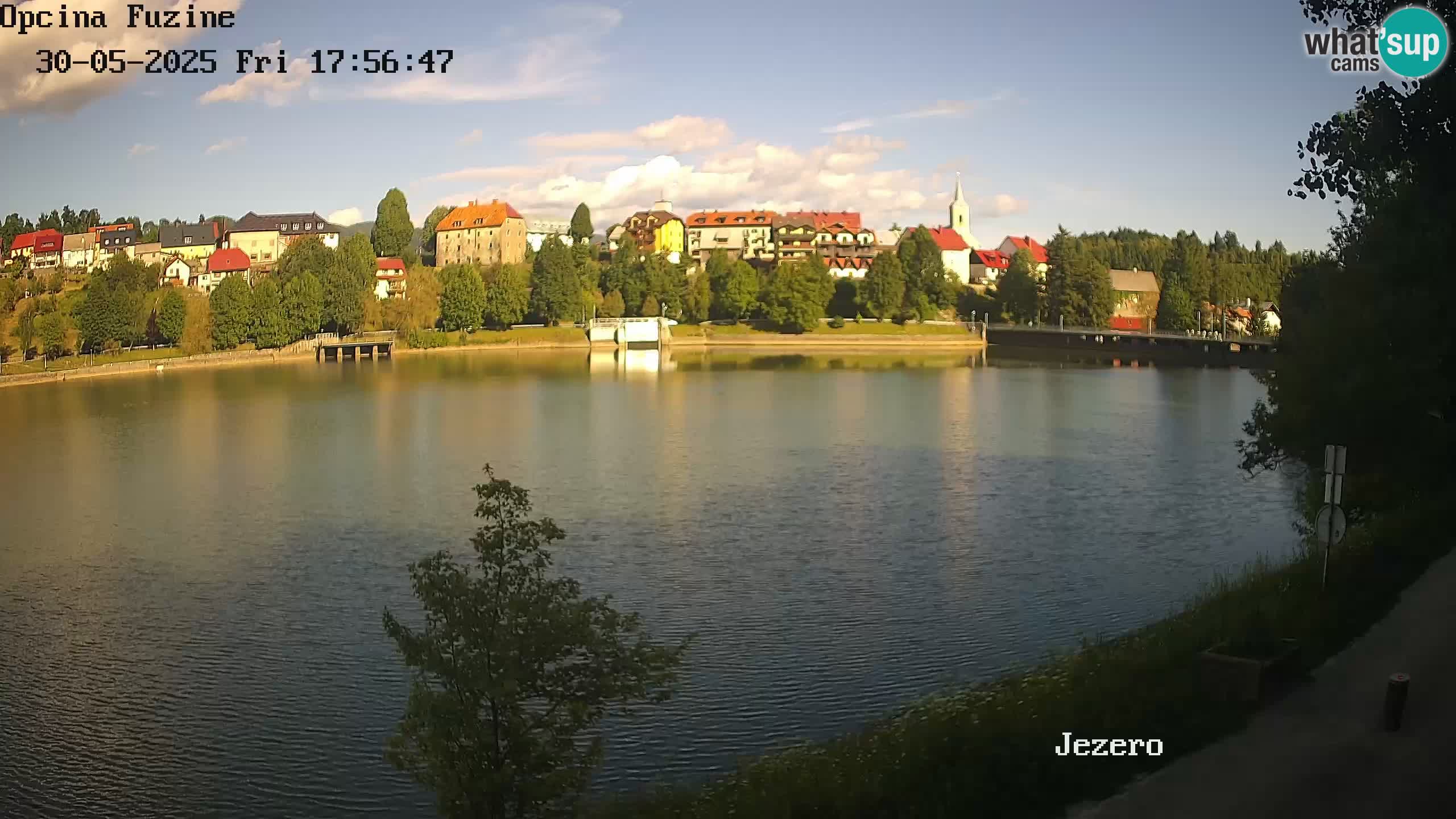 Lago Bajer livecam Bajersko Jezero Fužine