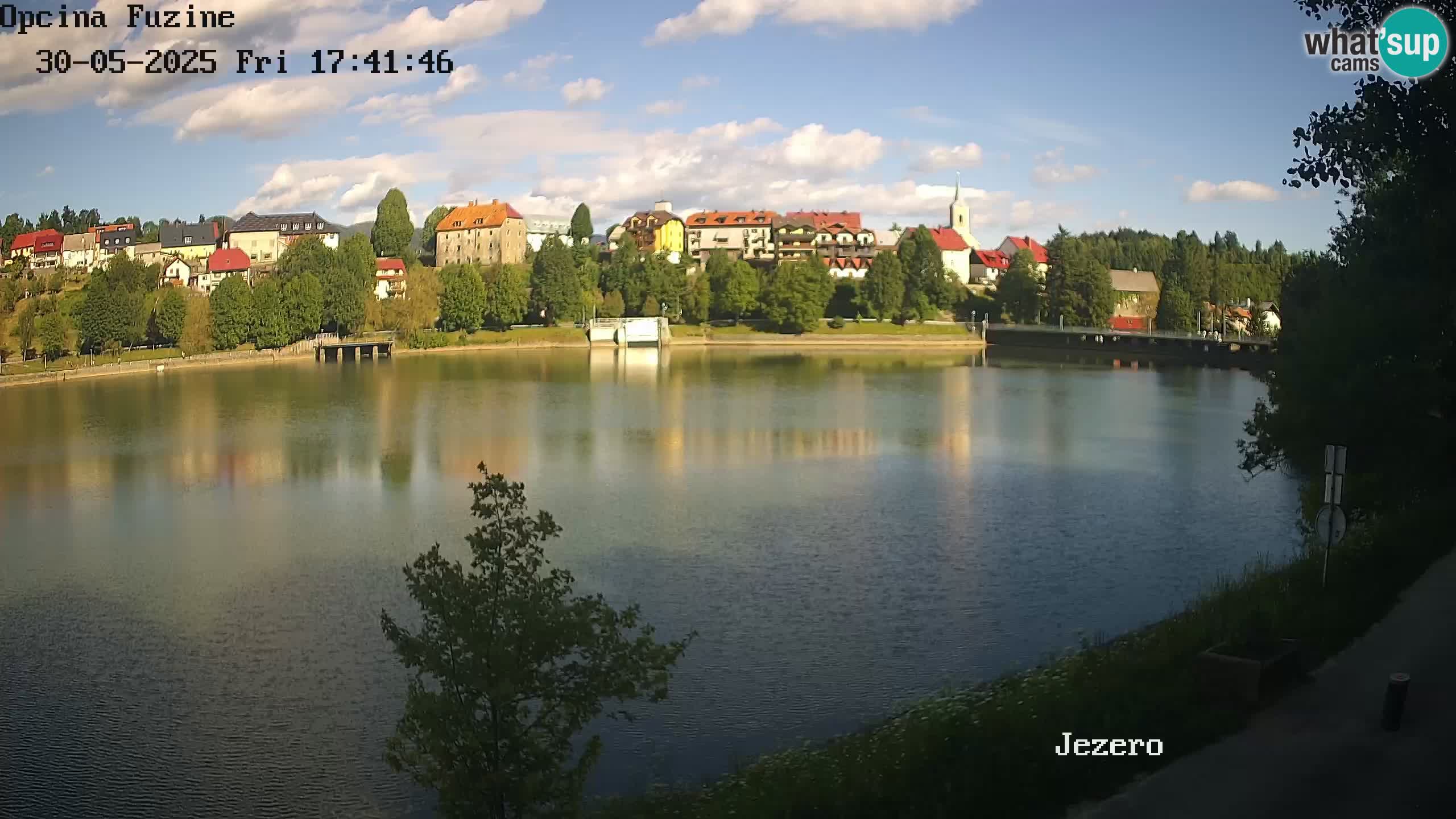 Bajersko Jezero camera en vivo lago Bajer Fužine
