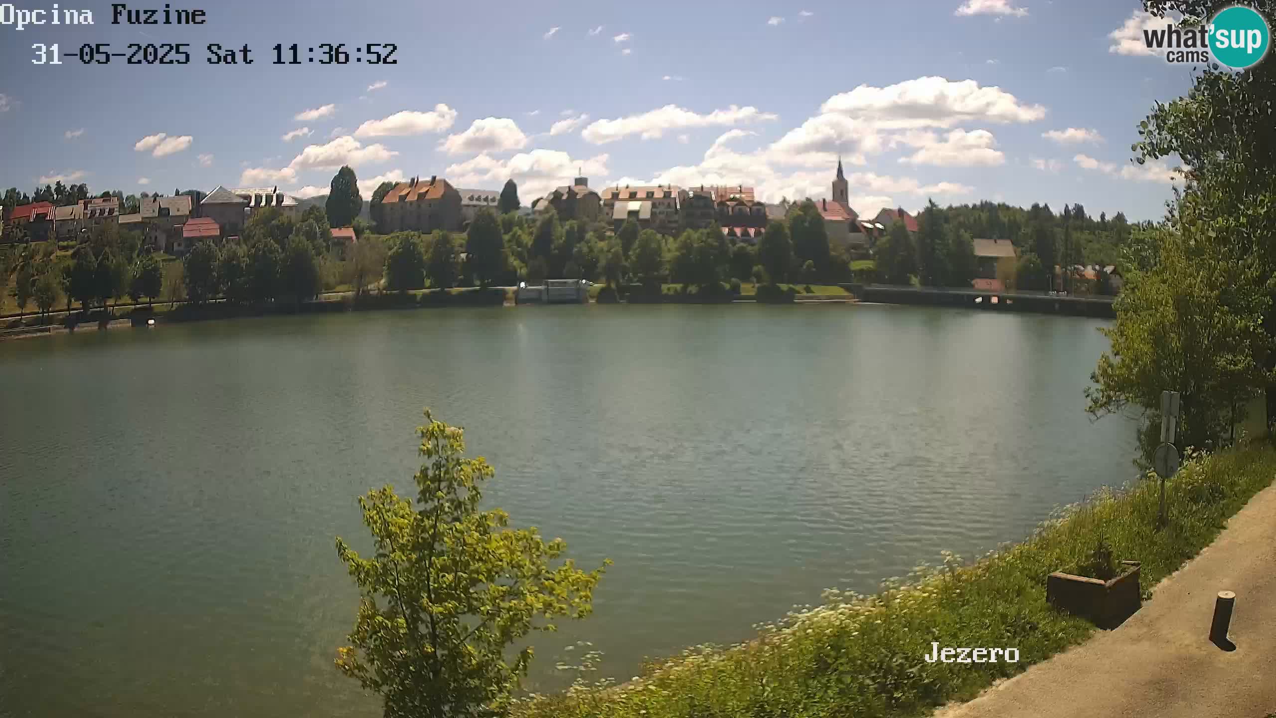 Bajersko Jezero camera en vivo lago Bajer Fužine