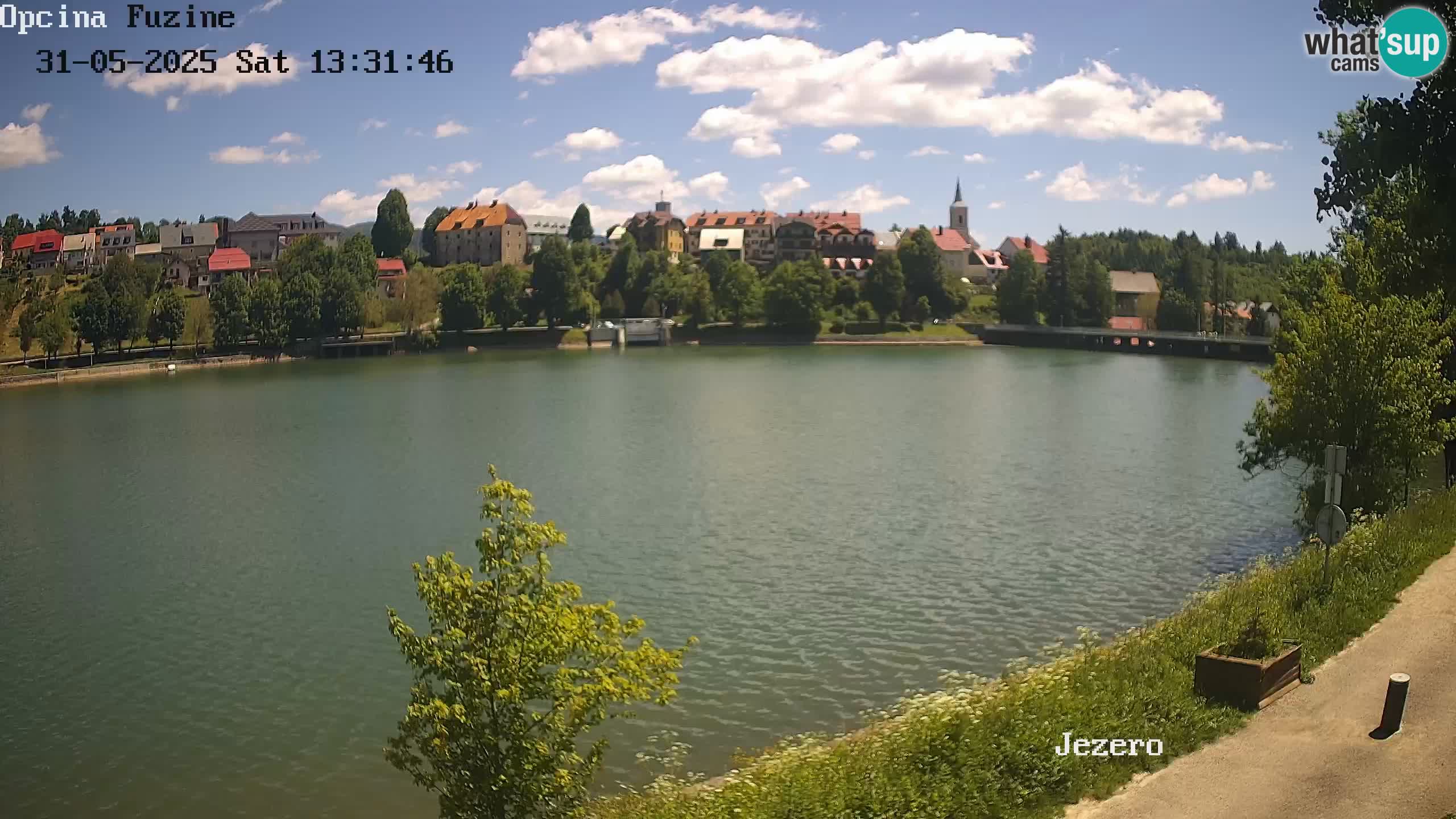 Kamera v živo Bajersko Jezero Fužine