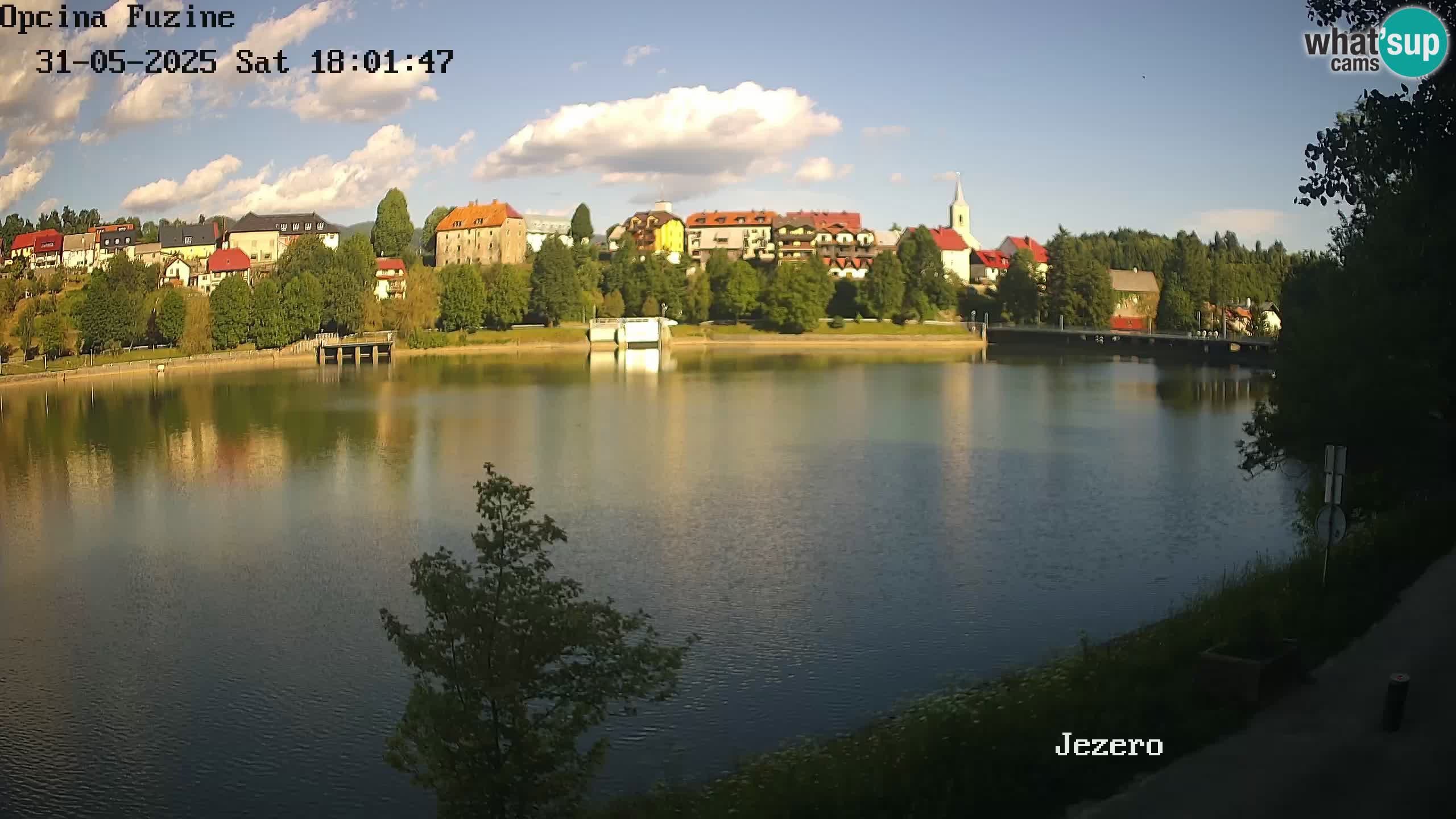 Lago Bajer livecam Bajersko Jezero Fužine