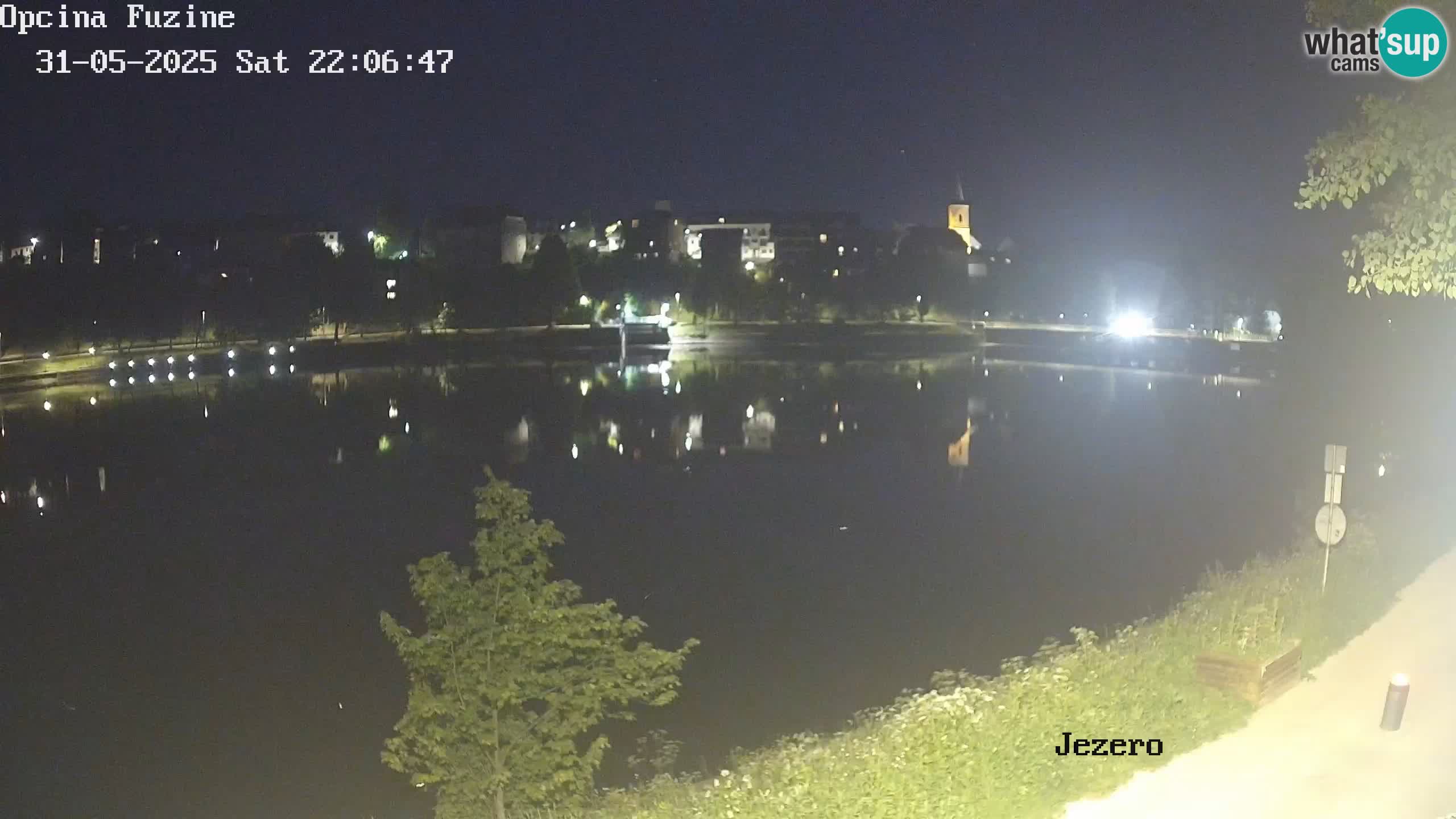 Kamera v živo Bajersko Jezero Fužine