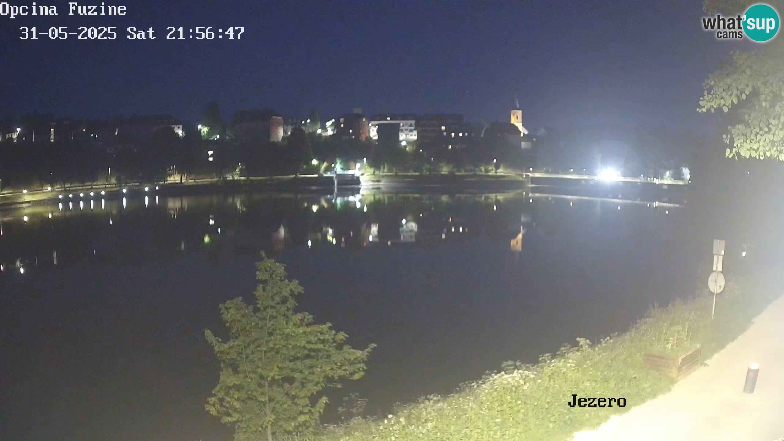 Bajersko Jezero camera en vivo lago Bajer Fužine