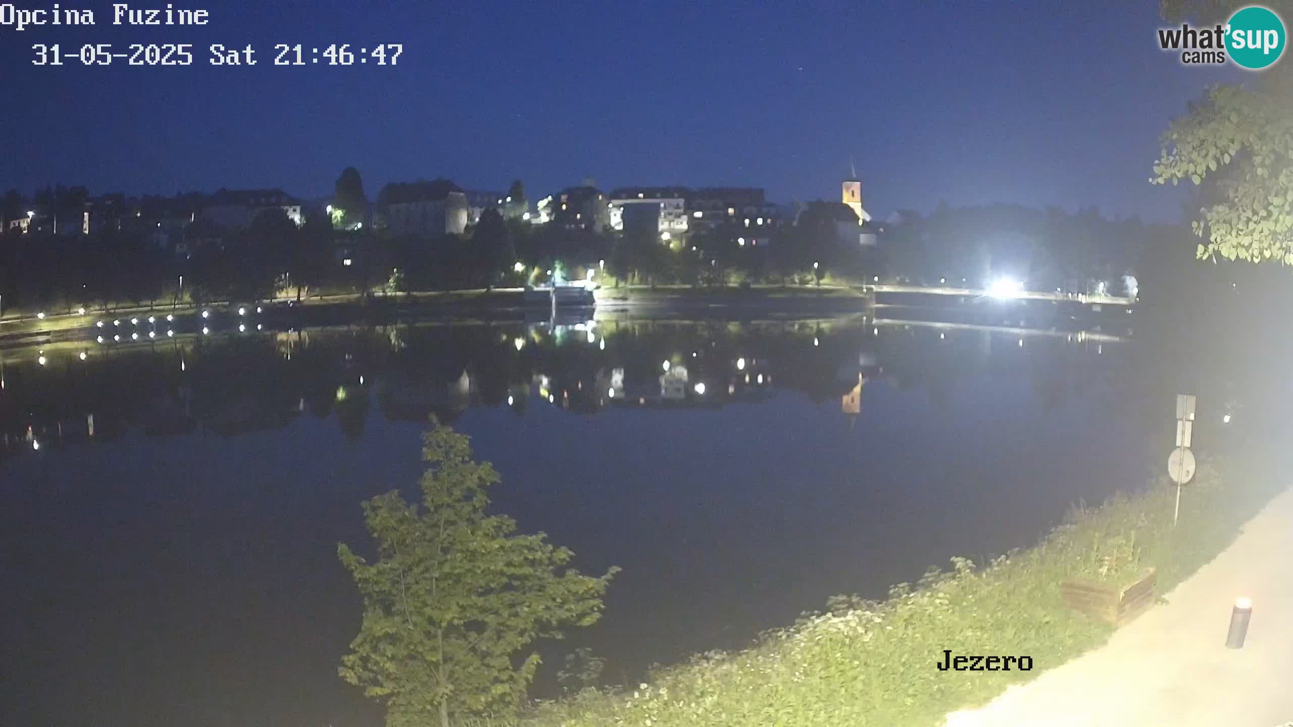 Lago Bajer livecam Bajersko Jezero Fužine