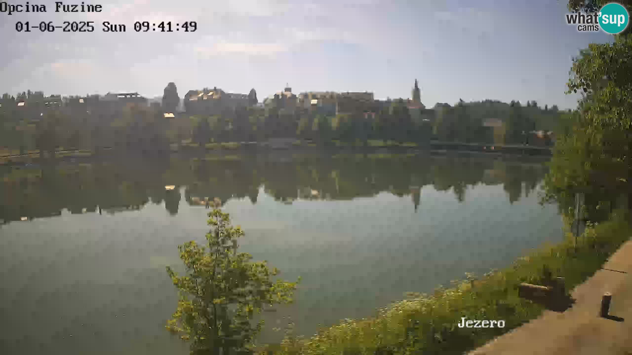 Lago Bajer livecam Bajersko Jezero Fužine