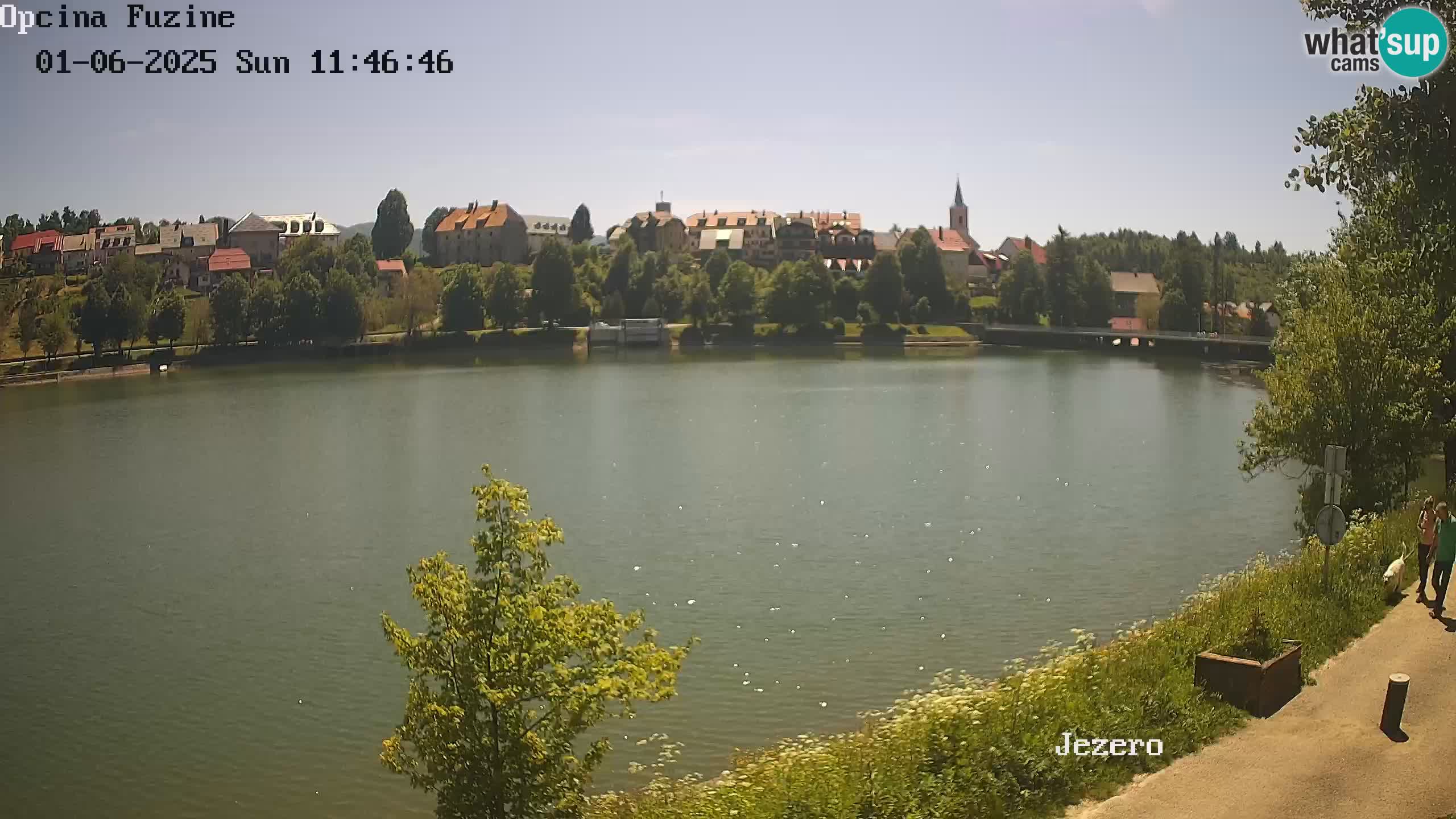 Kamera v živo Bajersko Jezero Fužine