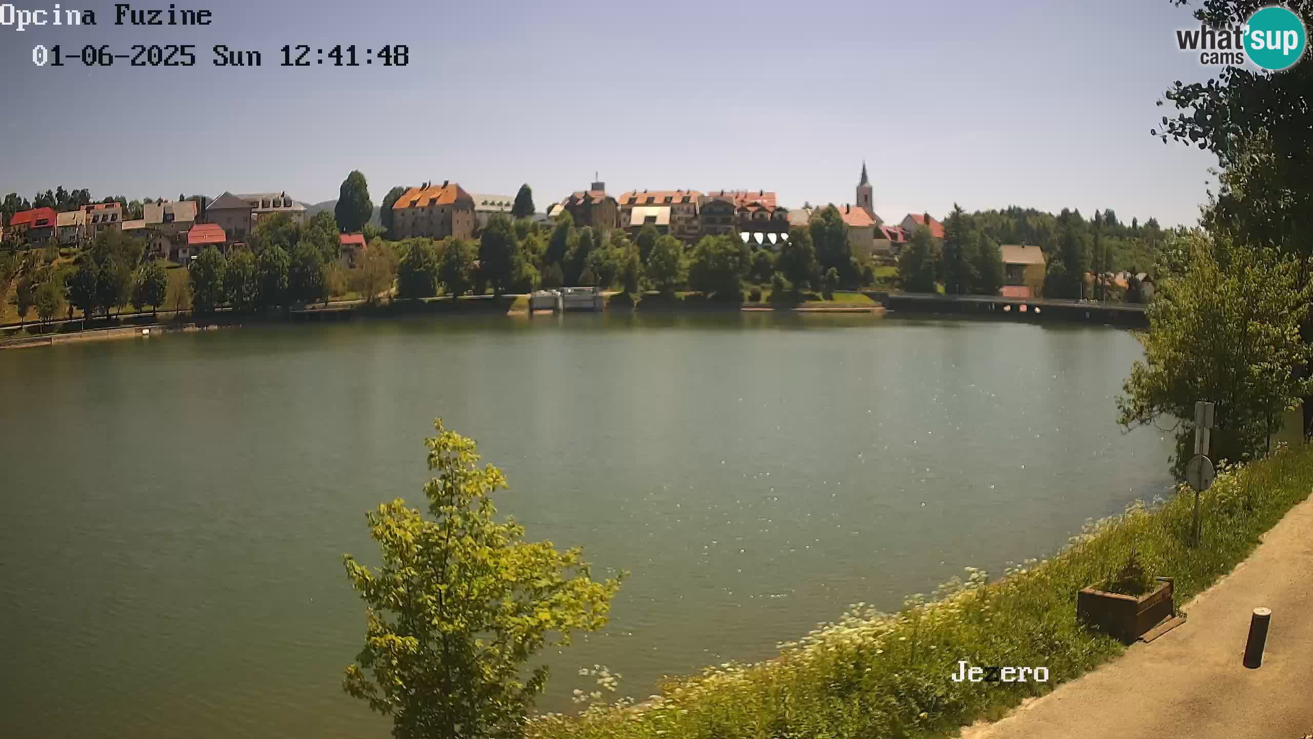 Lago Bajer livecam Bajersko Jezero Fužine
