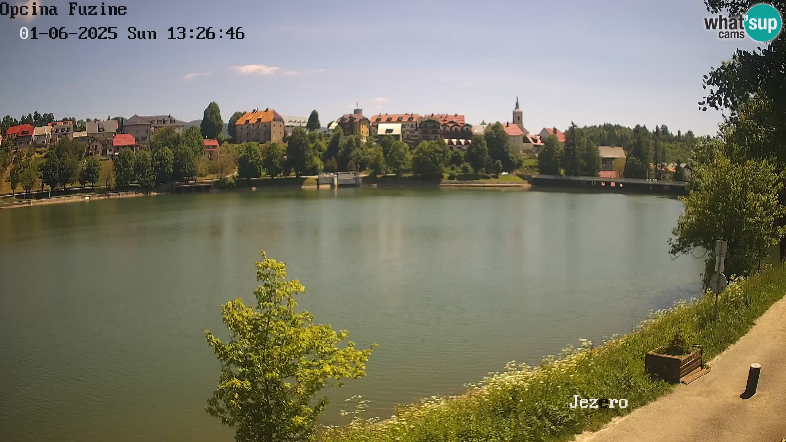 Lago Bajer livecam Bajersko Jezero Fužine