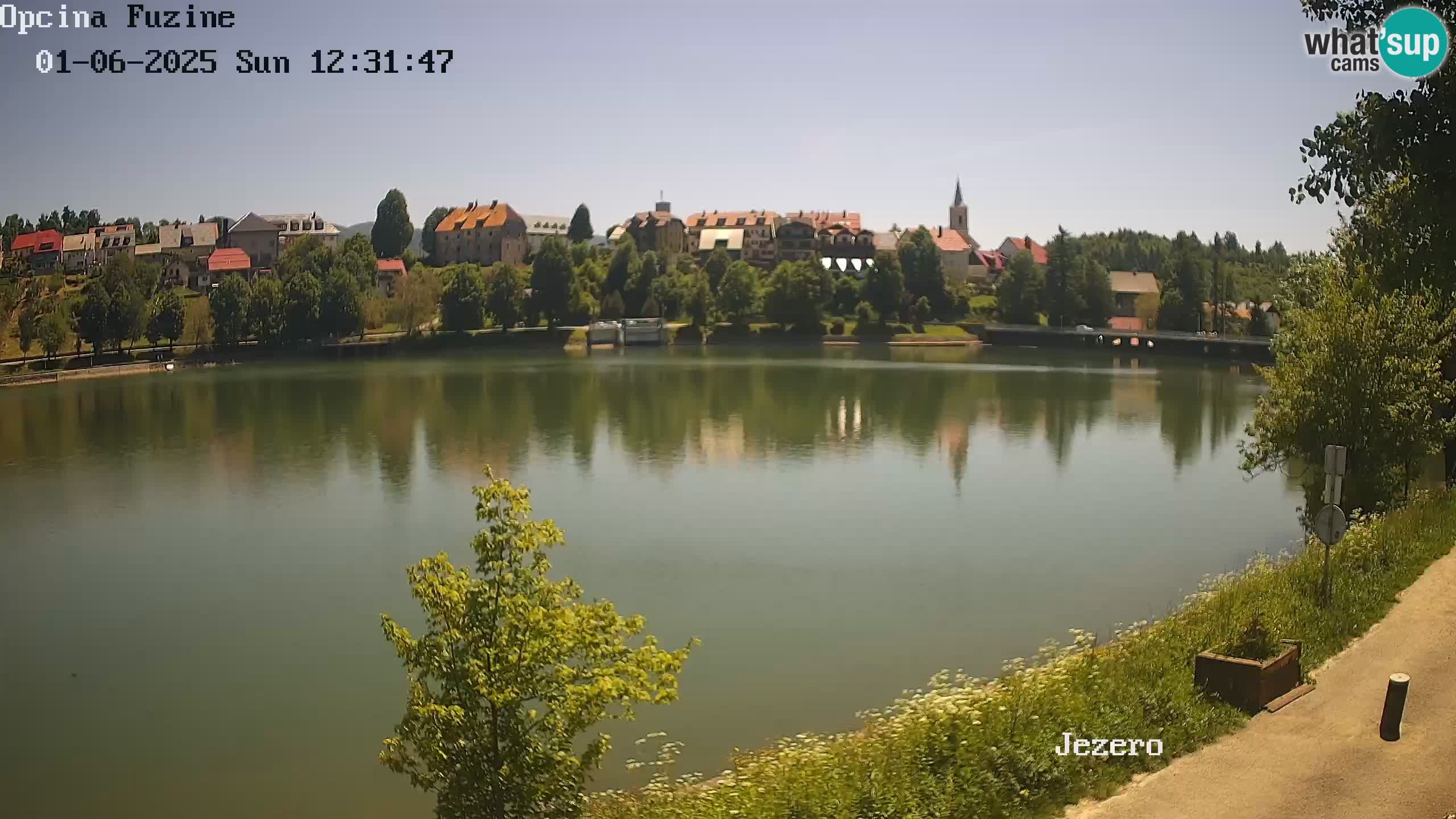 Lago Bajer livecam Bajersko Jezero Fužine