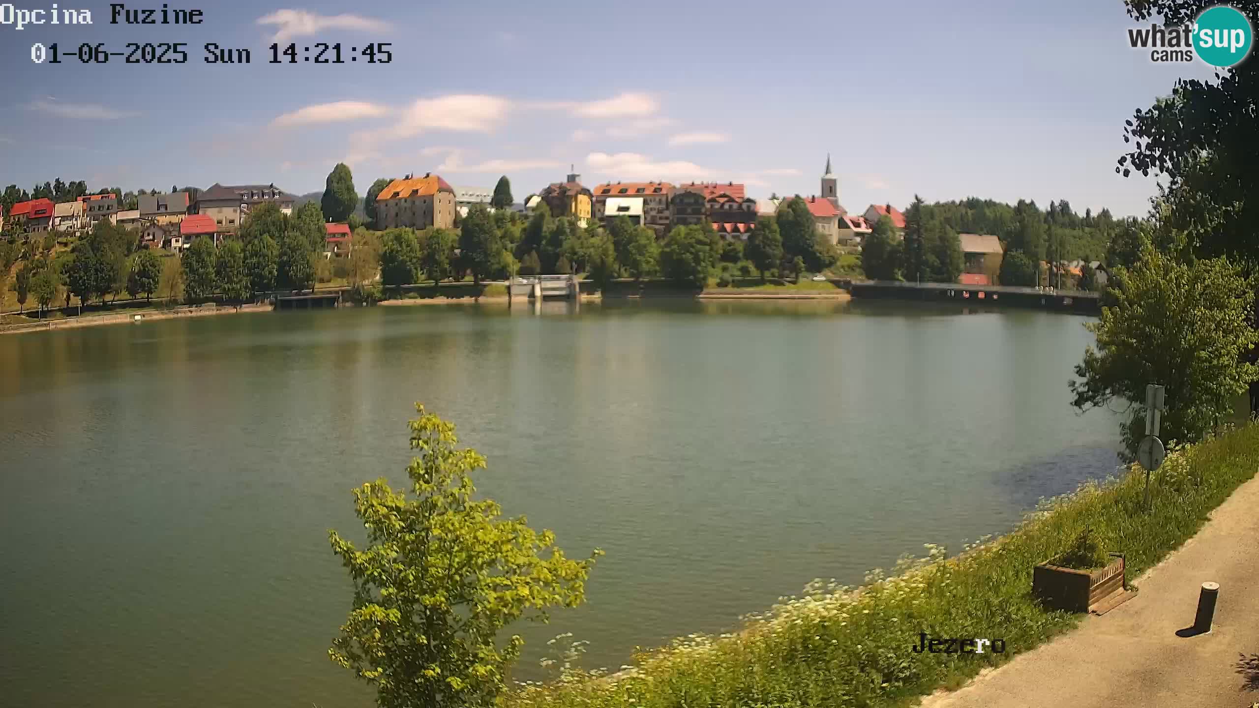 Kamera v živo Bajersko Jezero Fužine