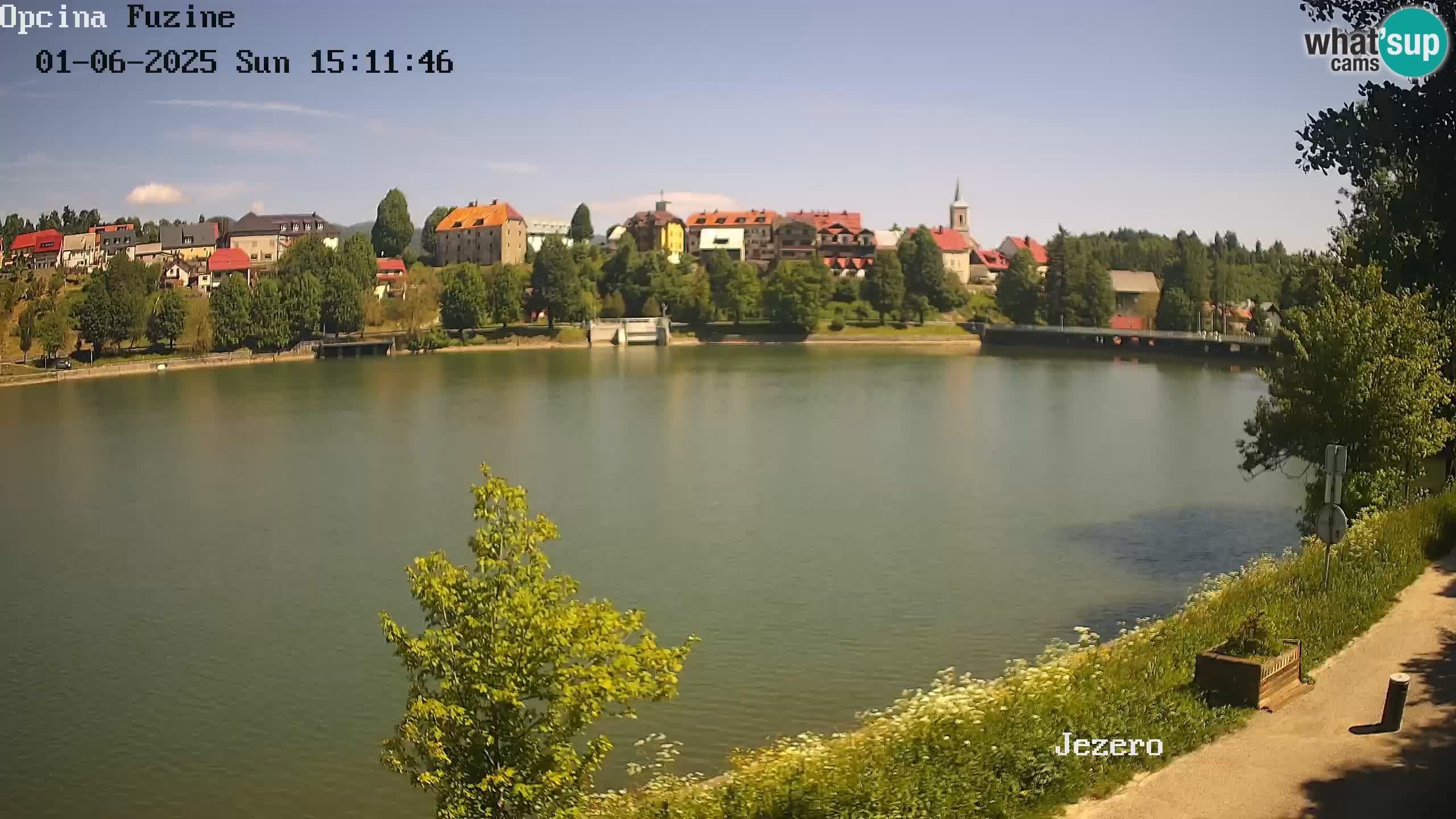 Bajersko Jezero camera en vivo lago Bajer Fužine