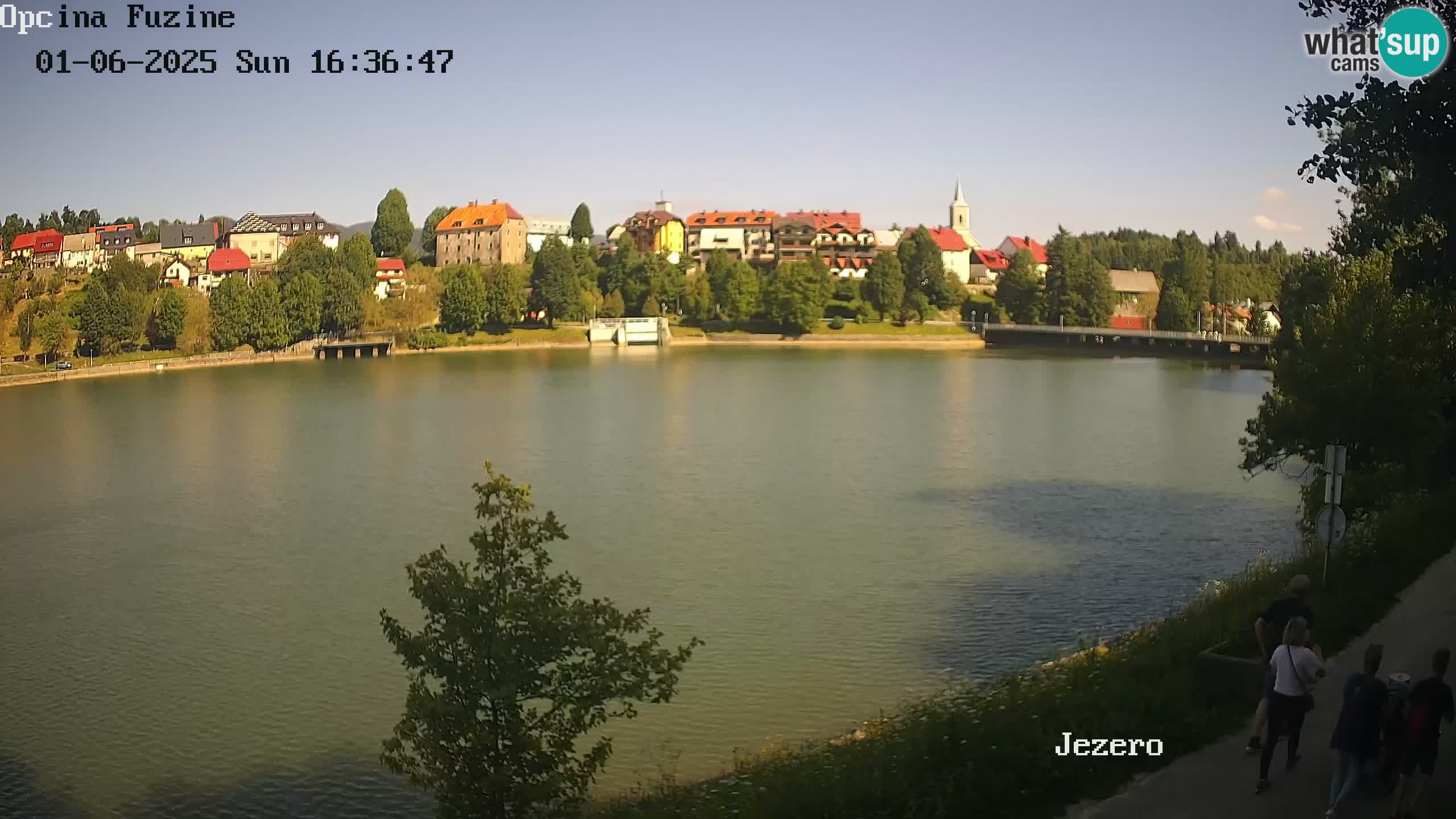 Bajersko Jezero camera en vivo lago Bajer Fužine
