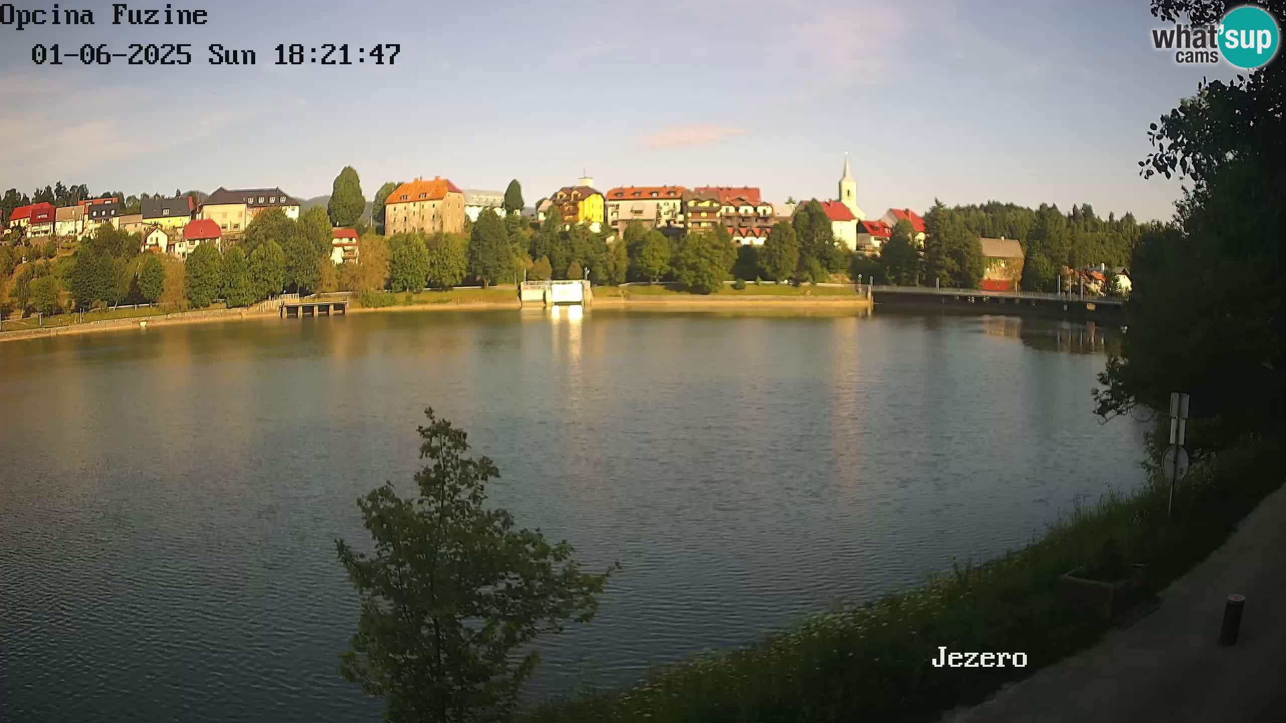 Bajersko Jezero camera en vivo lago Bajer Fužine